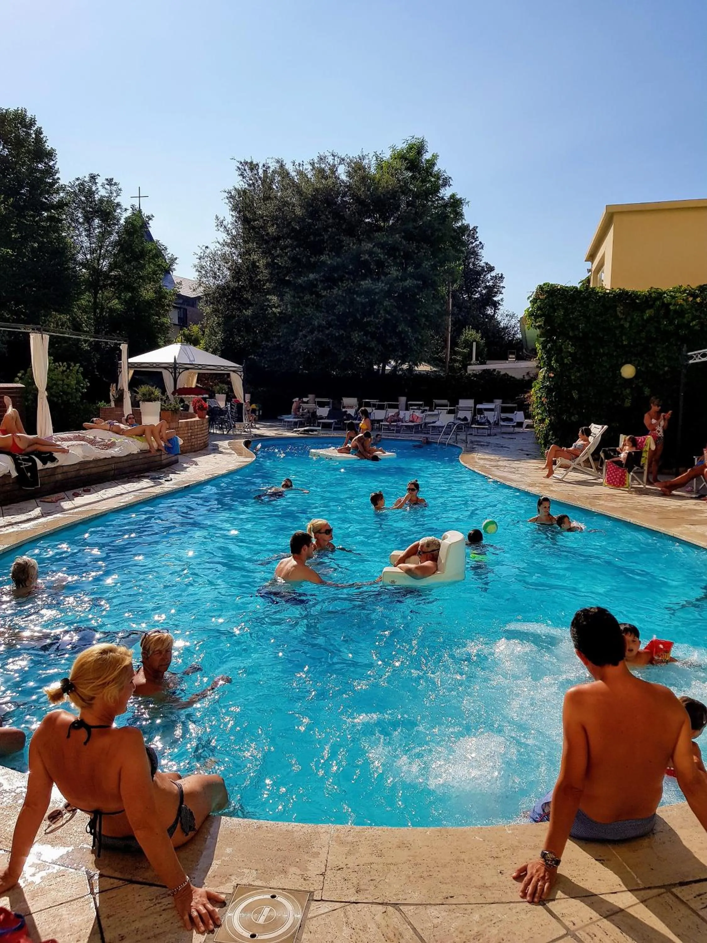 Swimming pool in Villa Adriatica Ambienthotels
