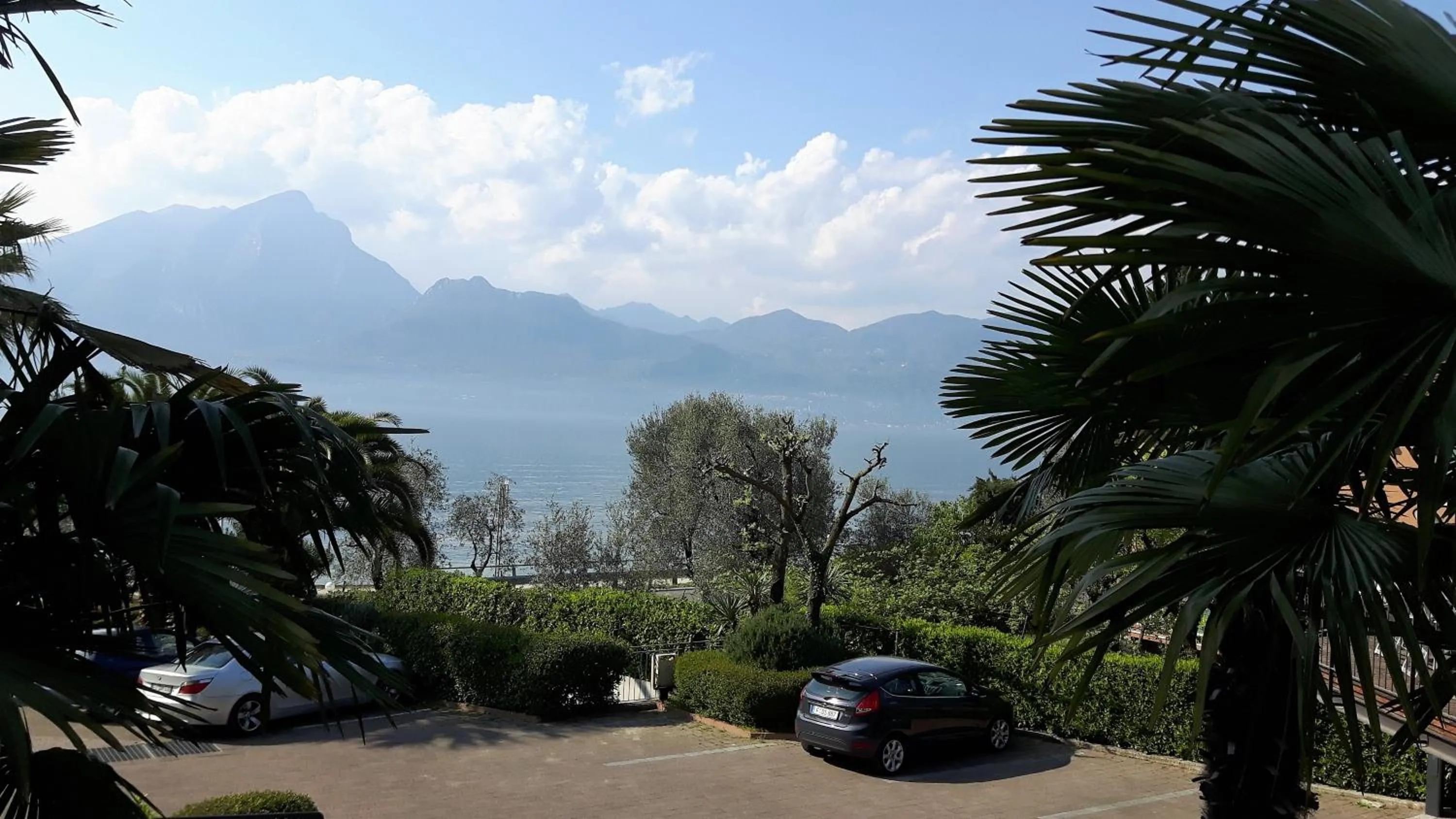 Lake view in Hotel Galvani