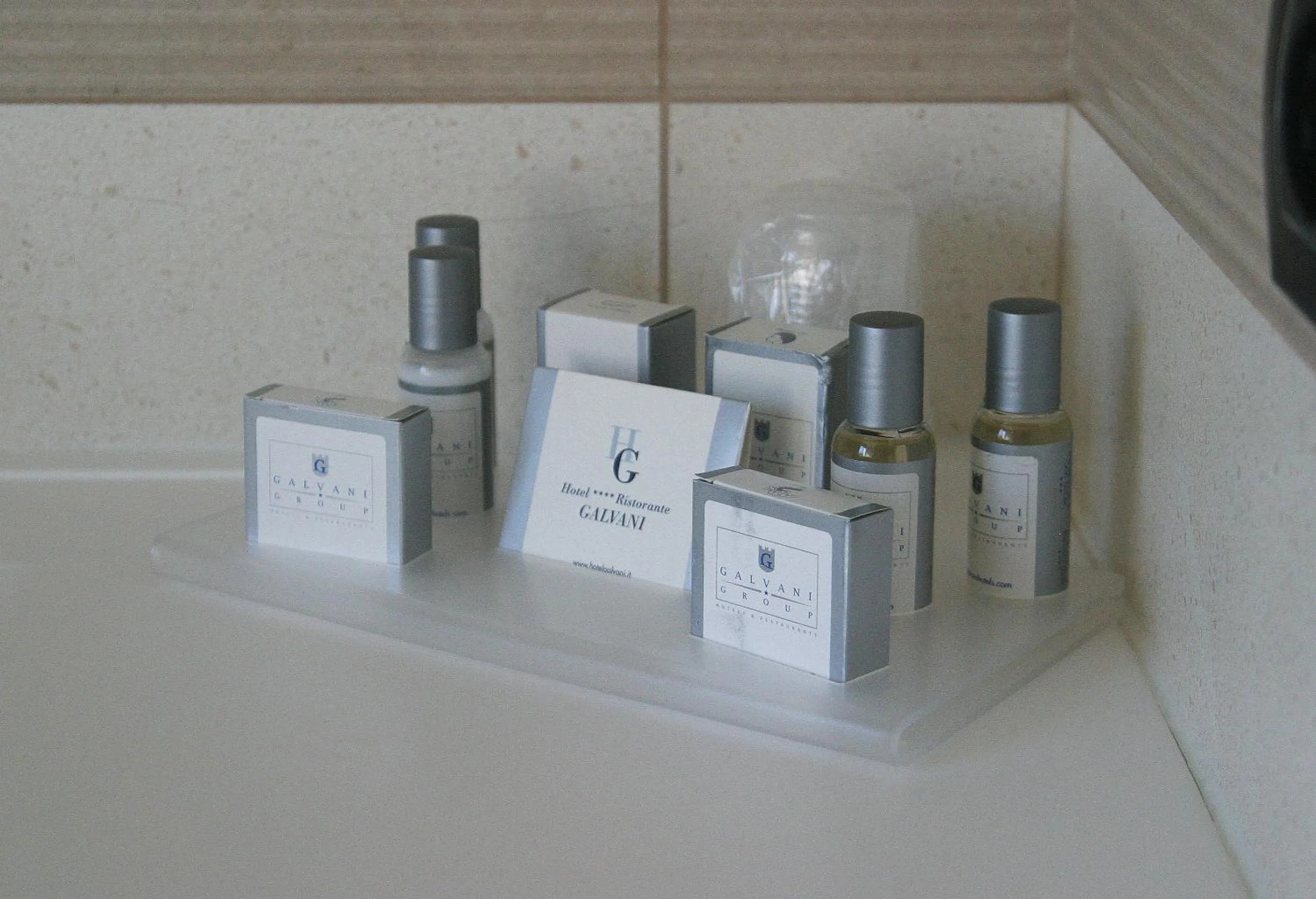 Decorative detail in Hotel Galvani