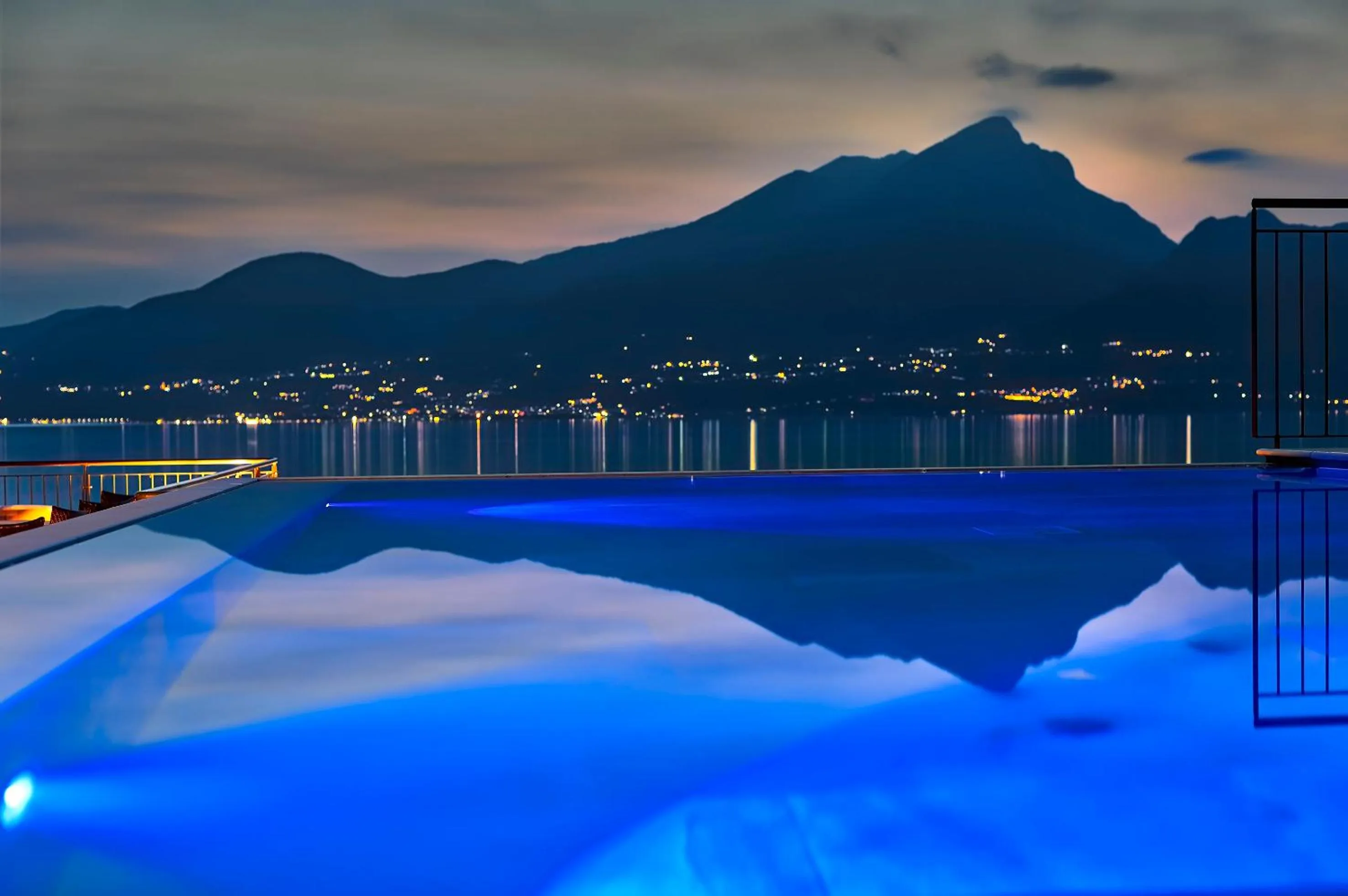 Lake view in Hotel Galvani