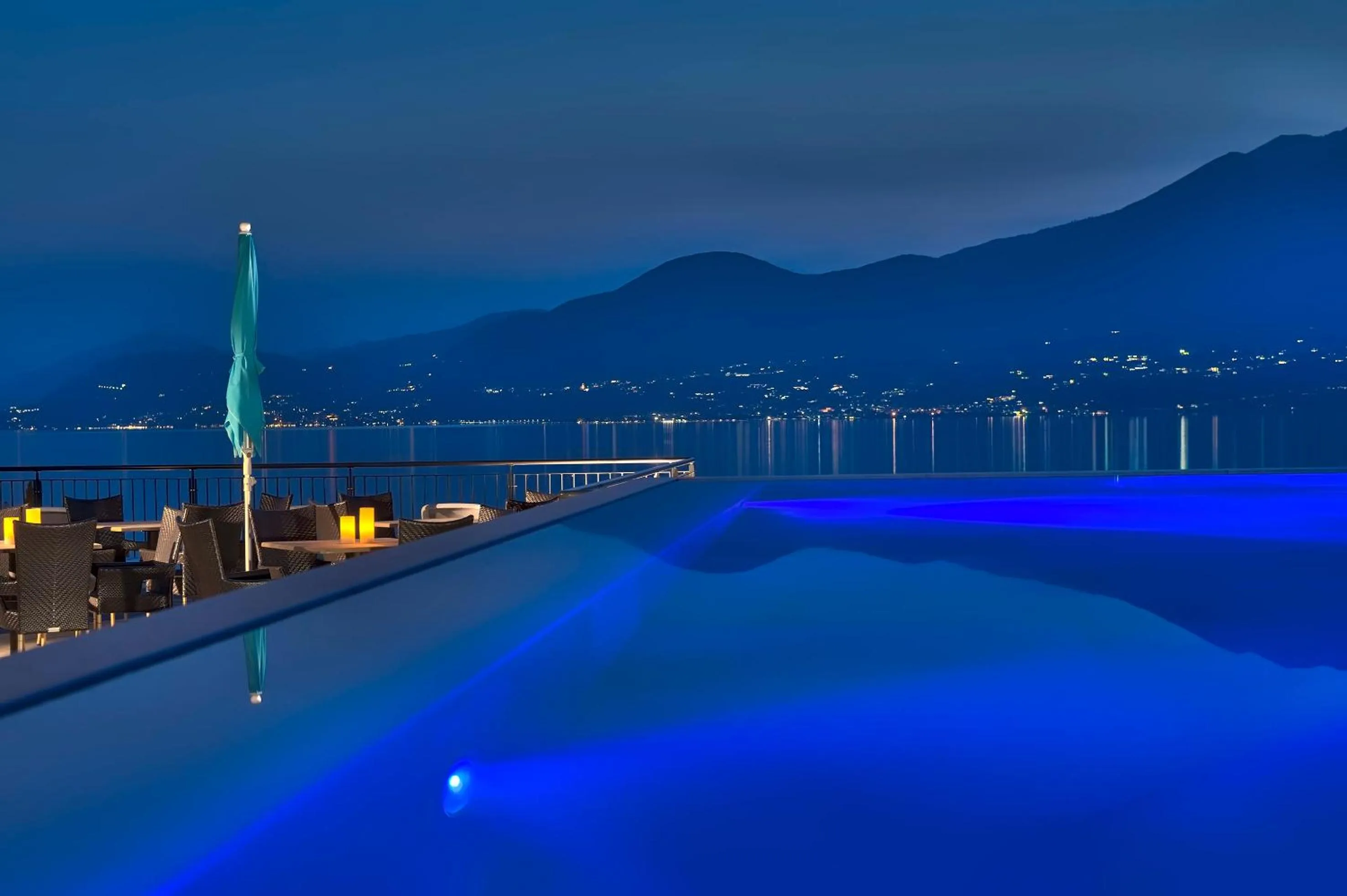 Lake view in Hotel Galvani