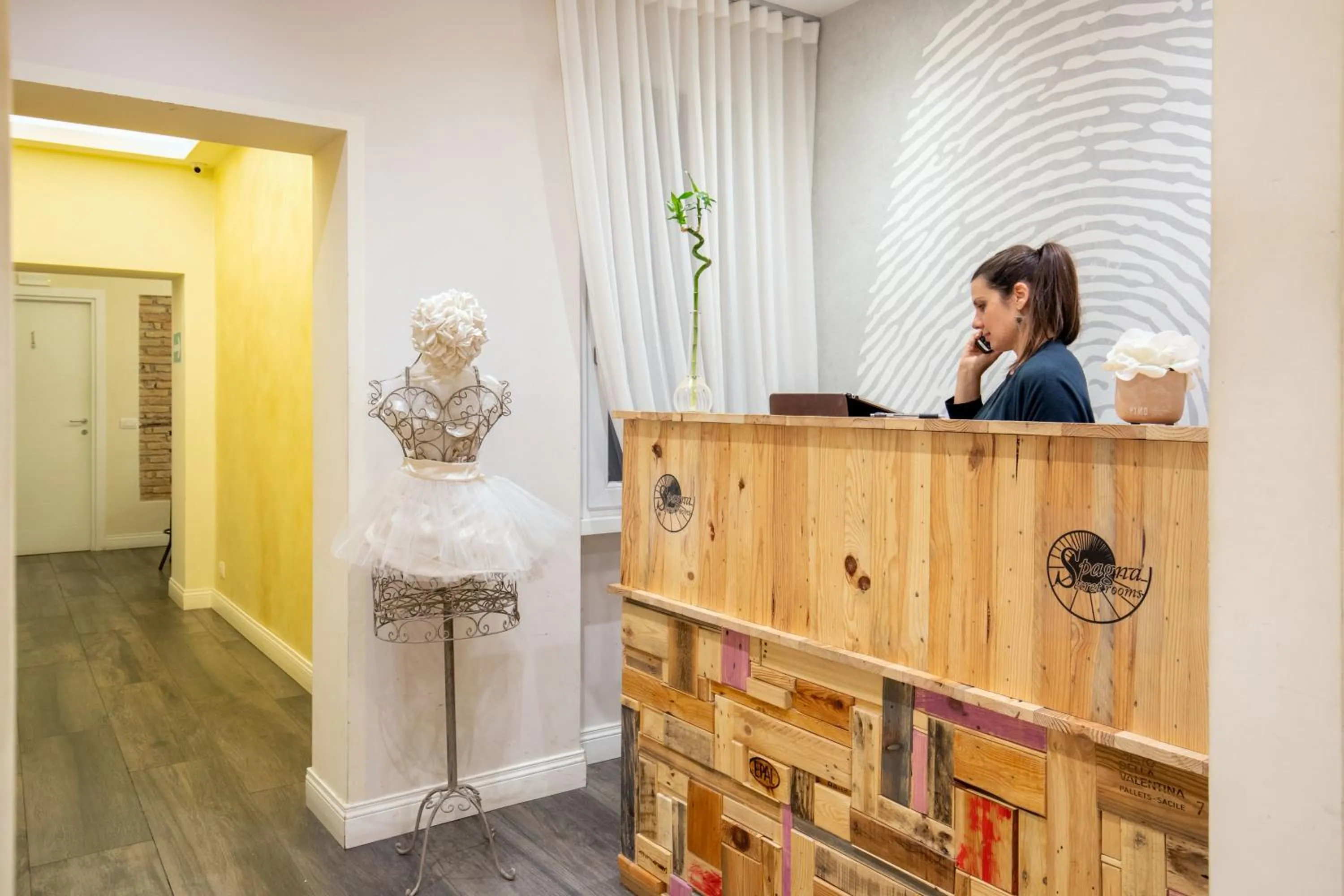 Lobby or reception in Spagna Secret Rooms