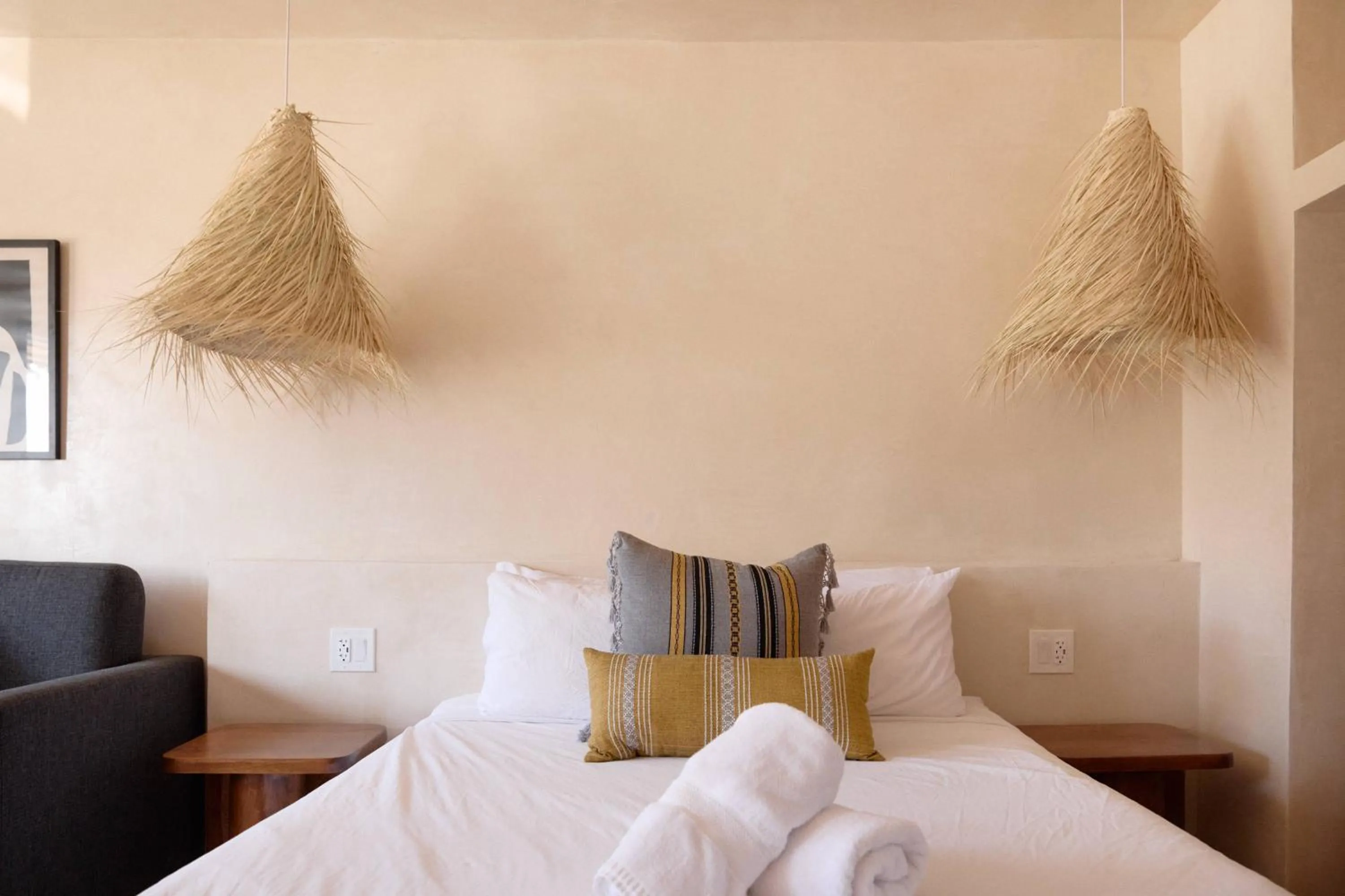 Bed in Los Bungalows