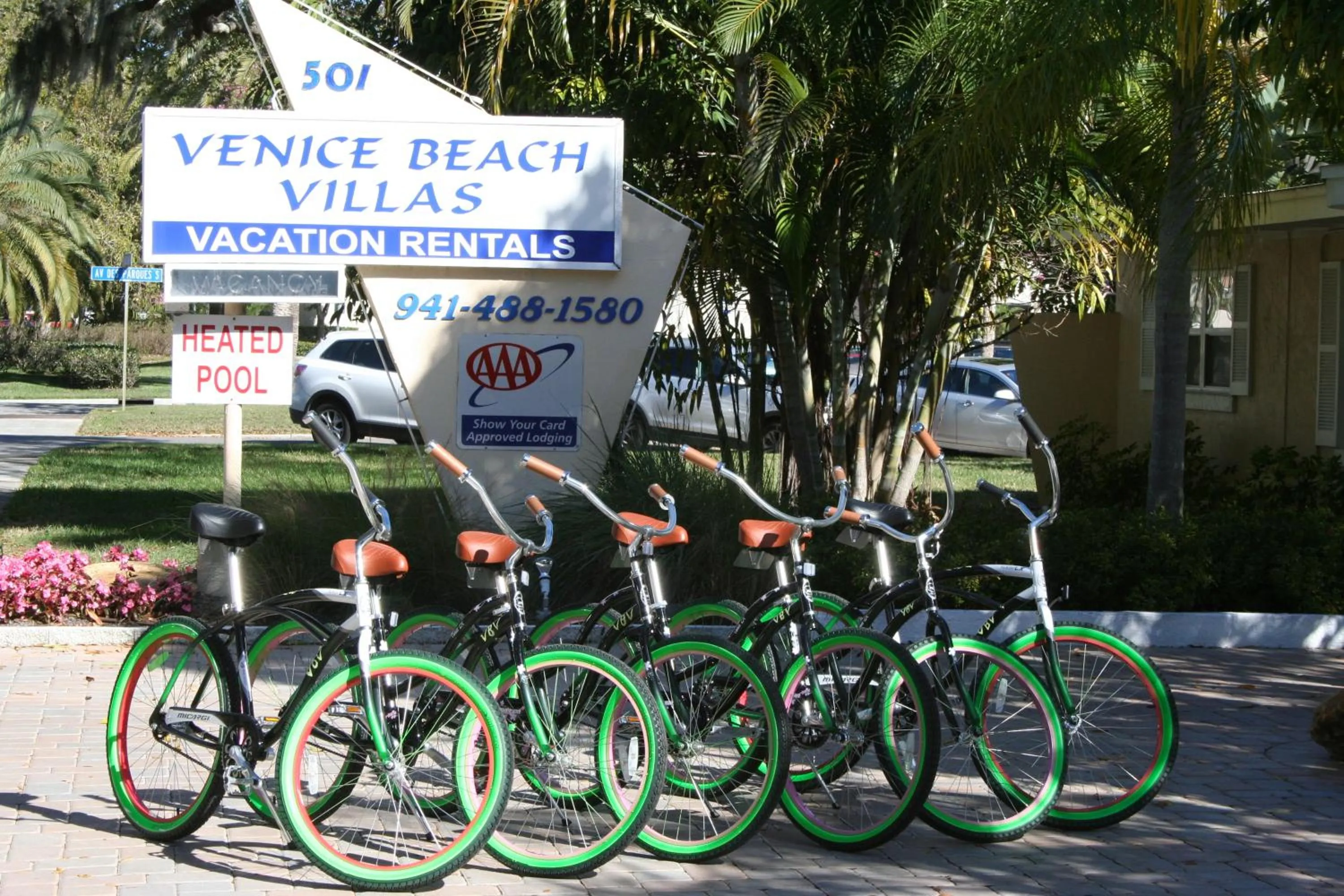 Cycling in Venice Beach Villas