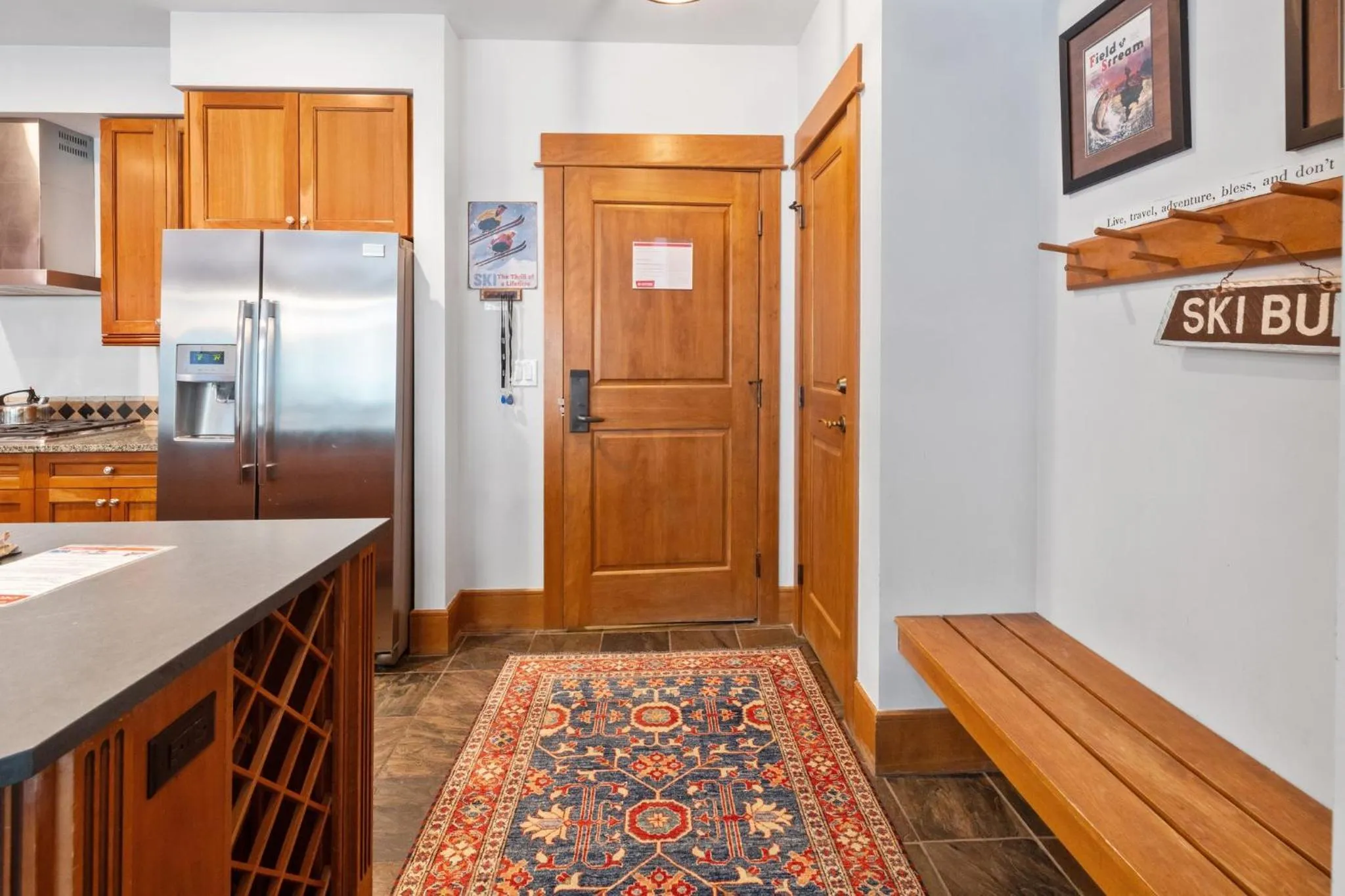 Decorative detail in Timbers & Lone Eagle by Keystone Resort