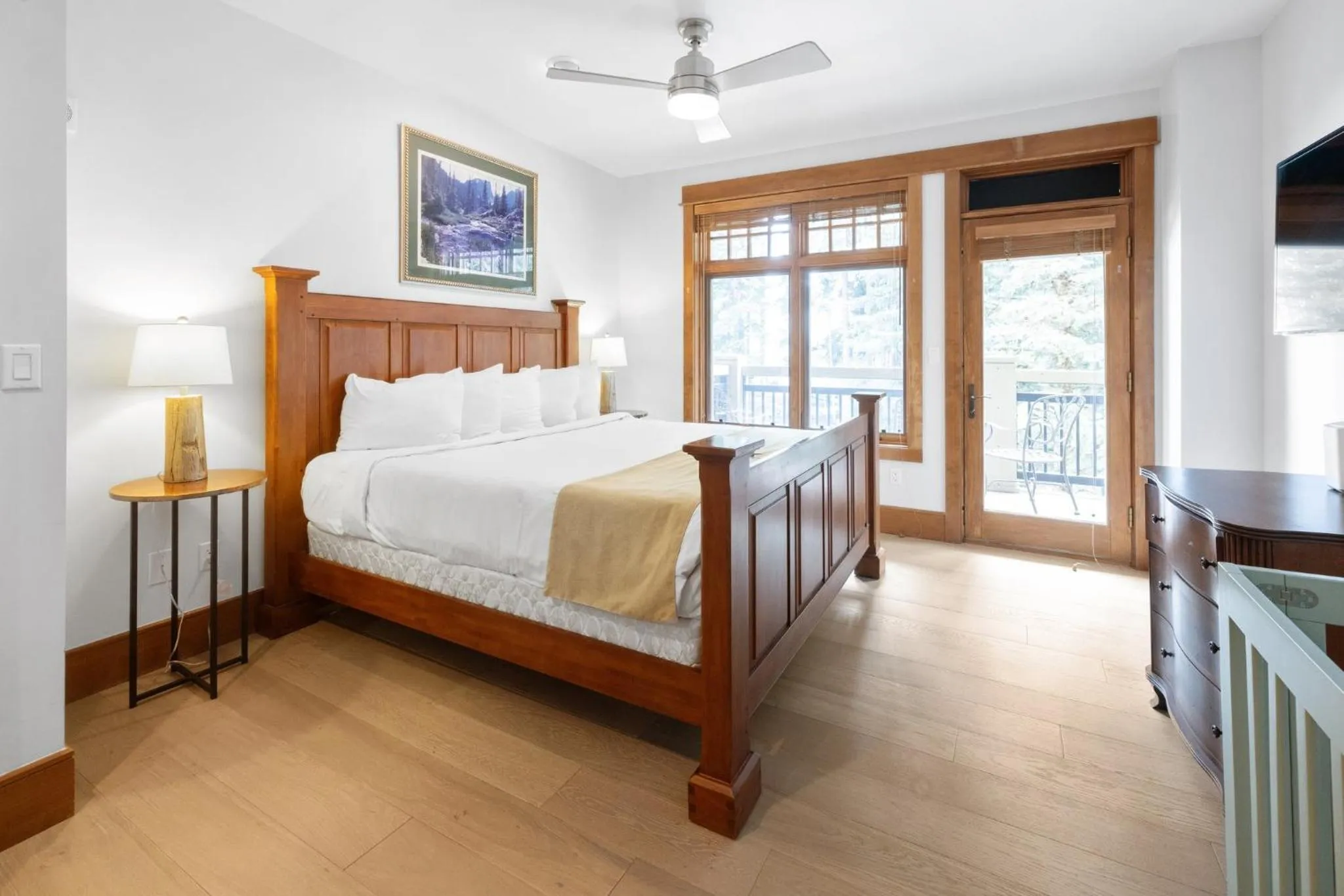 Bedroom, Bed in Timbers & Lone Eagle by Keystone Resort