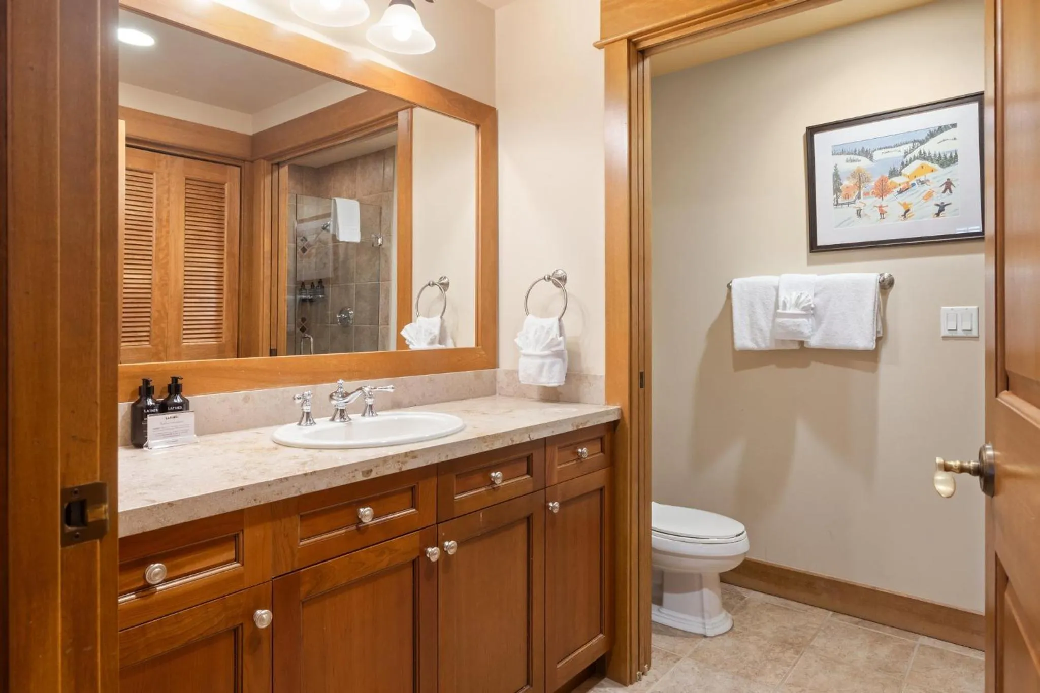 Bathroom in Timbers & Lone Eagle by Keystone Resort