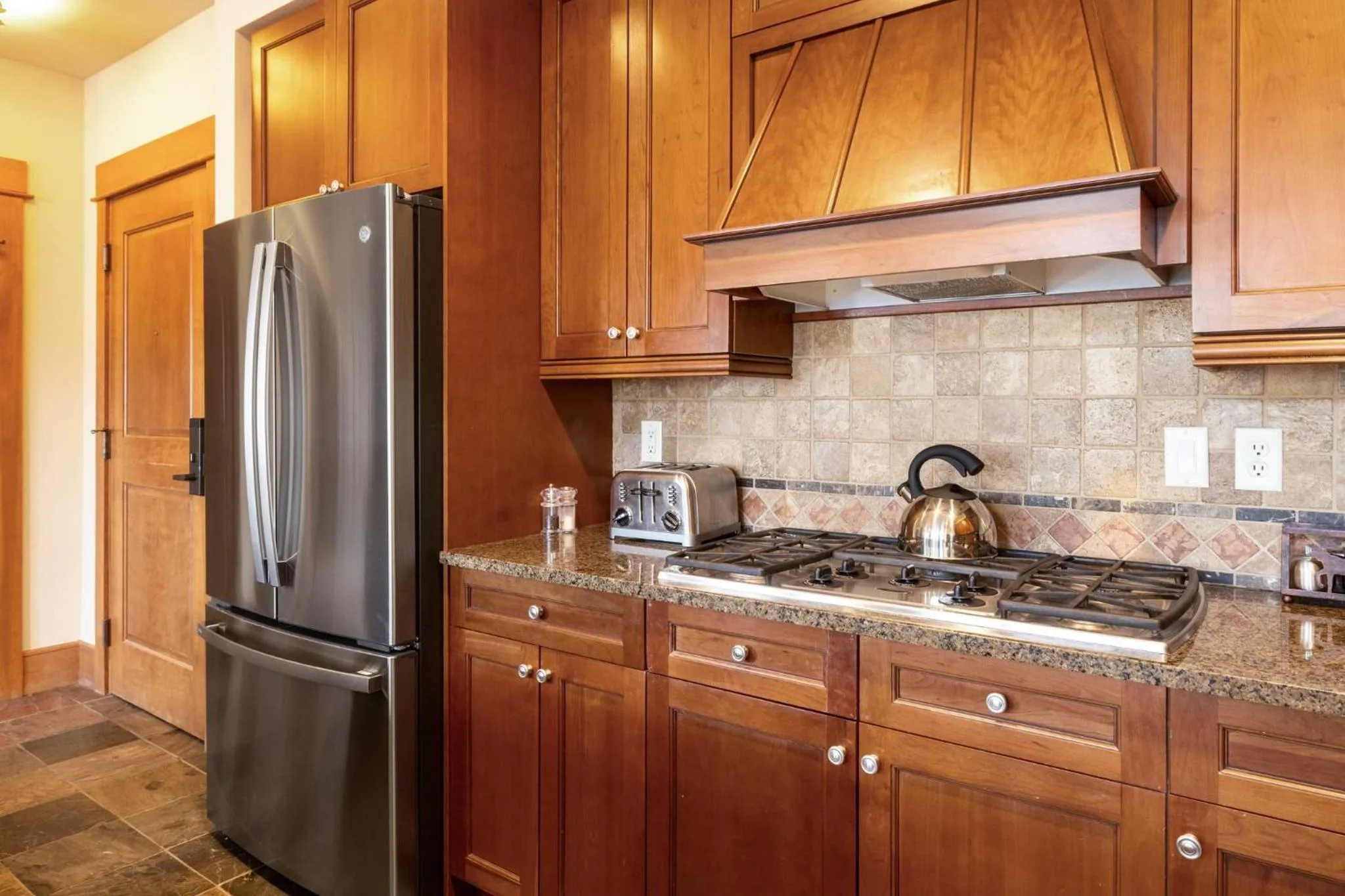 Communal kitchen in Timbers & Lone Eagle by Keystone Resort