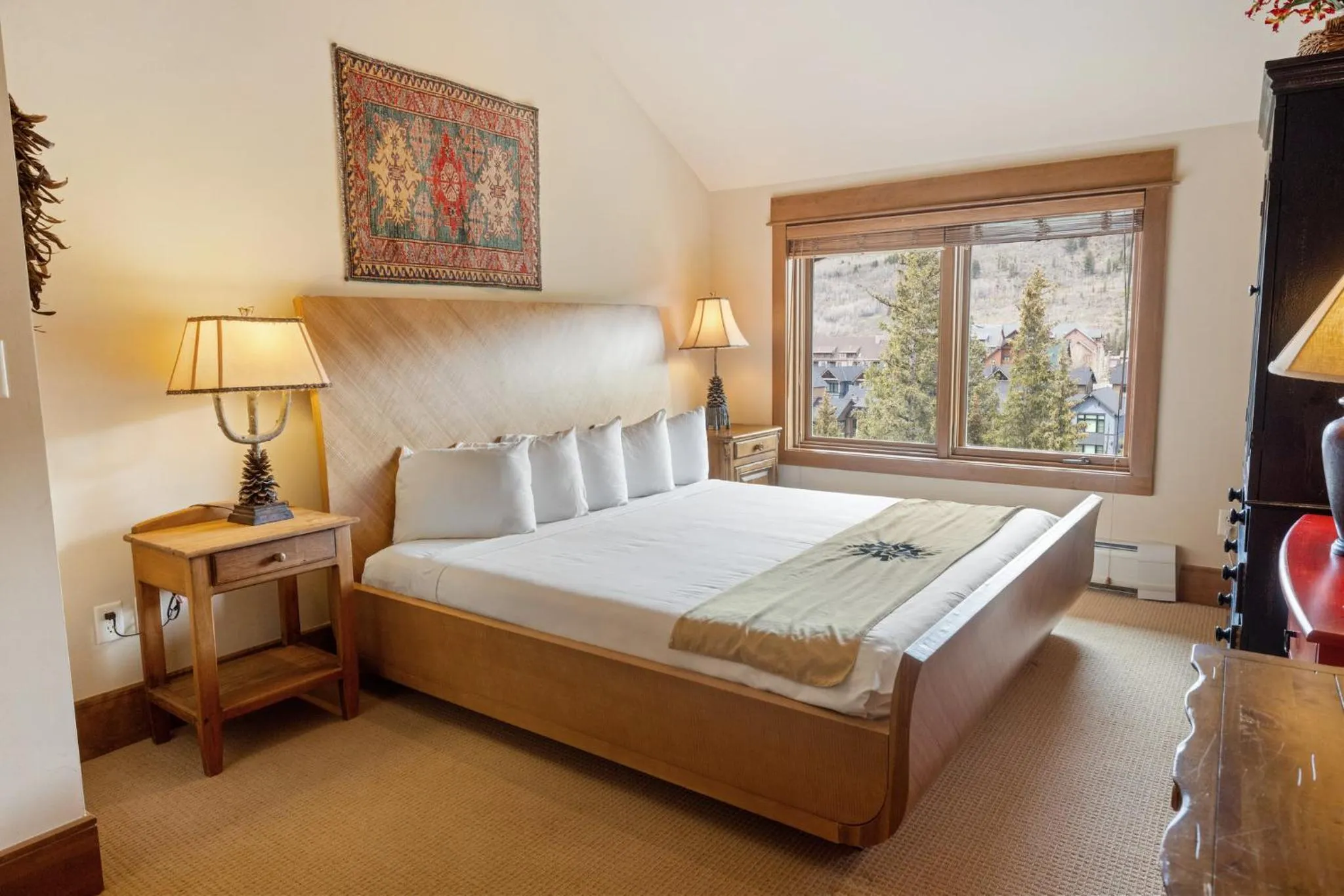 Bedroom, Bed in Timbers & Lone Eagle by Keystone Resort