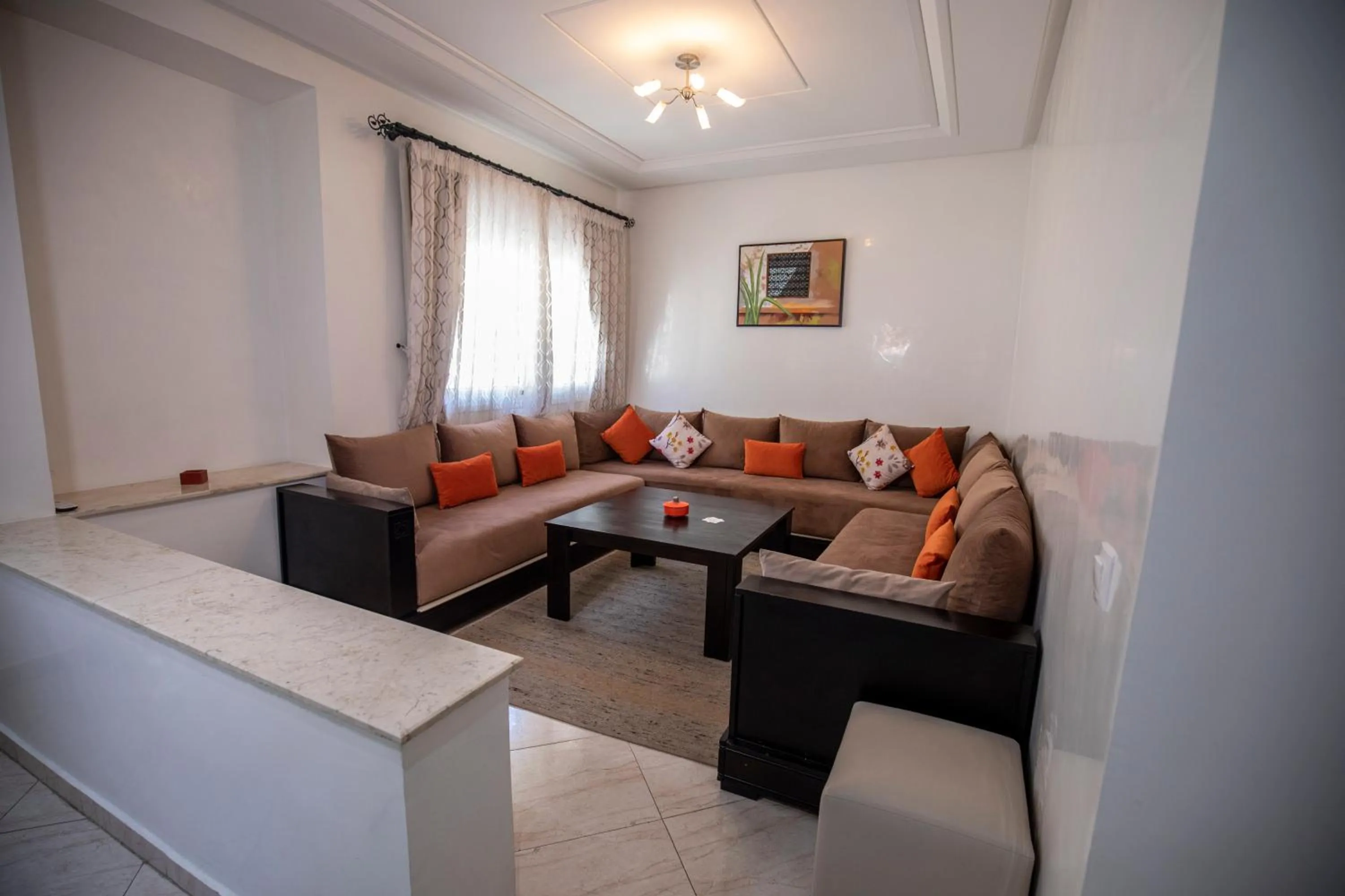 Living room in Appart Hotel Rania