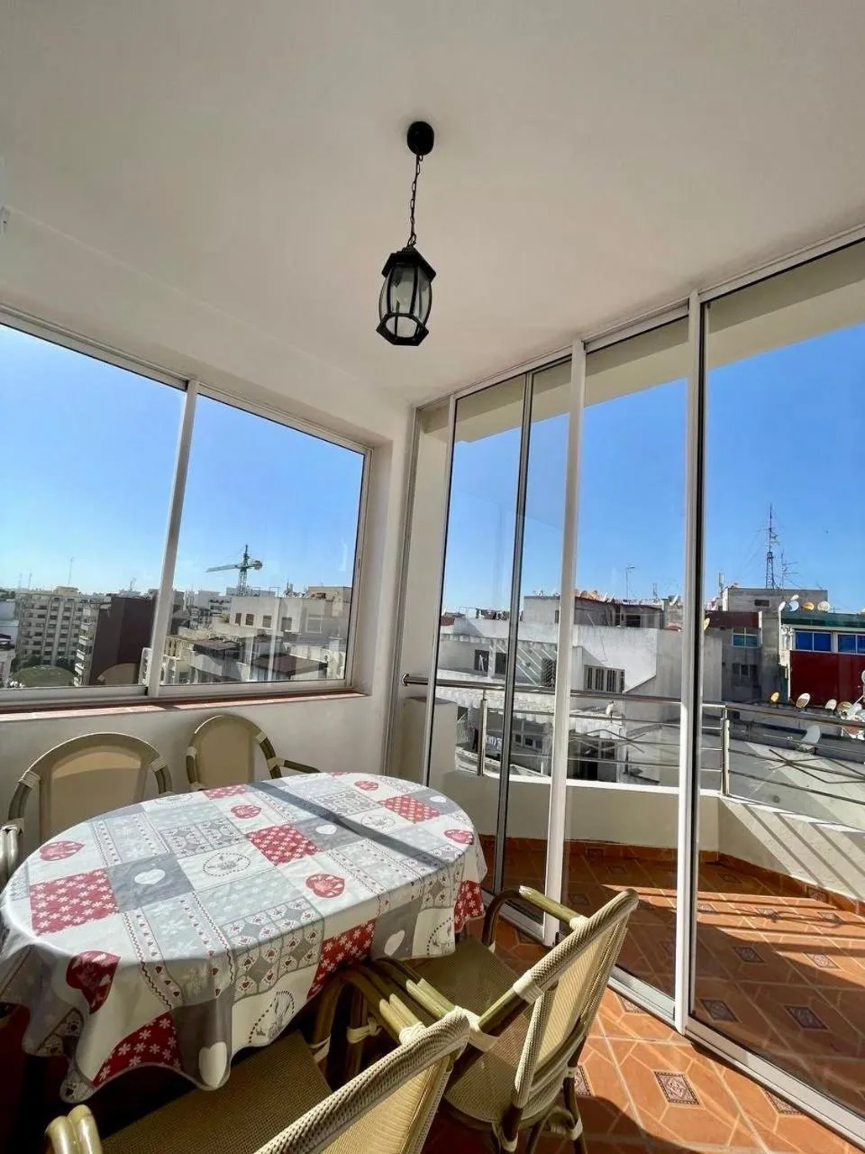 Patio in Appart Hotel Rania