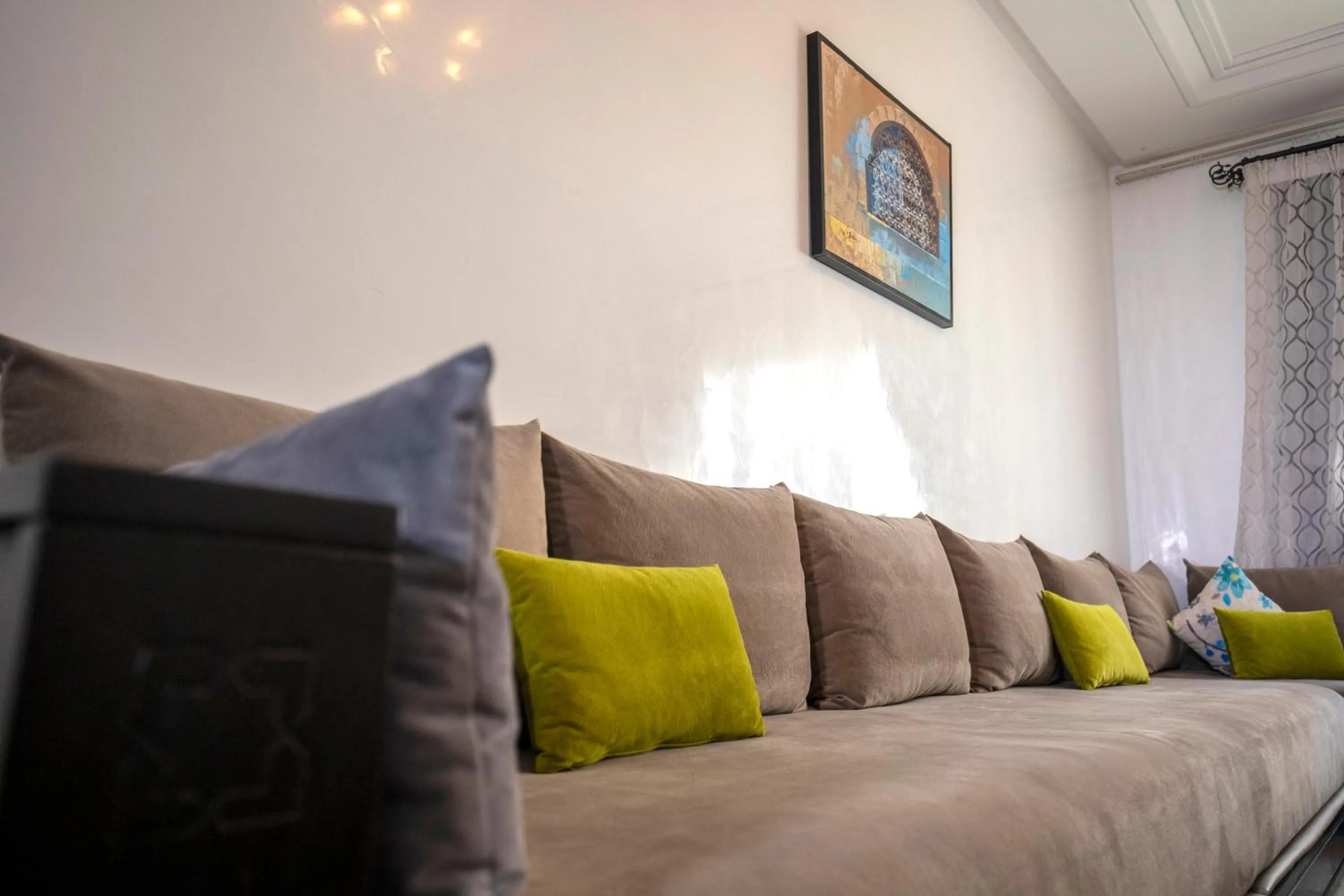 Living room in Appart Hotel Rania