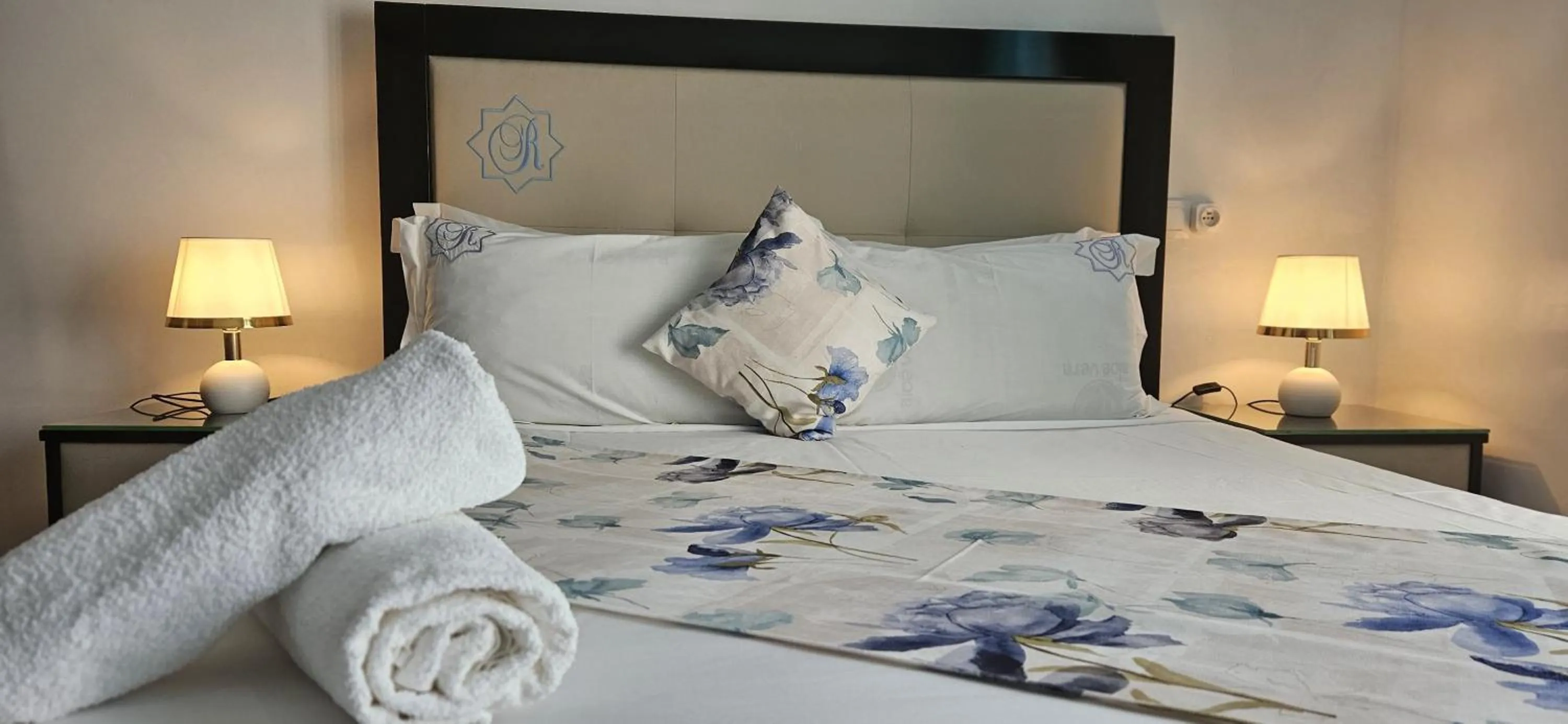 Bed in Appart Hotel Rania