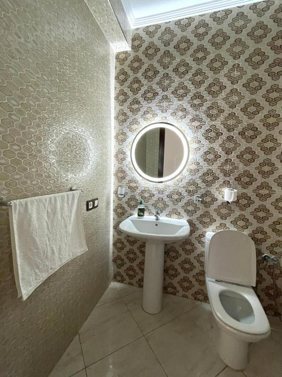 Toilet in Appart Hotel Rania