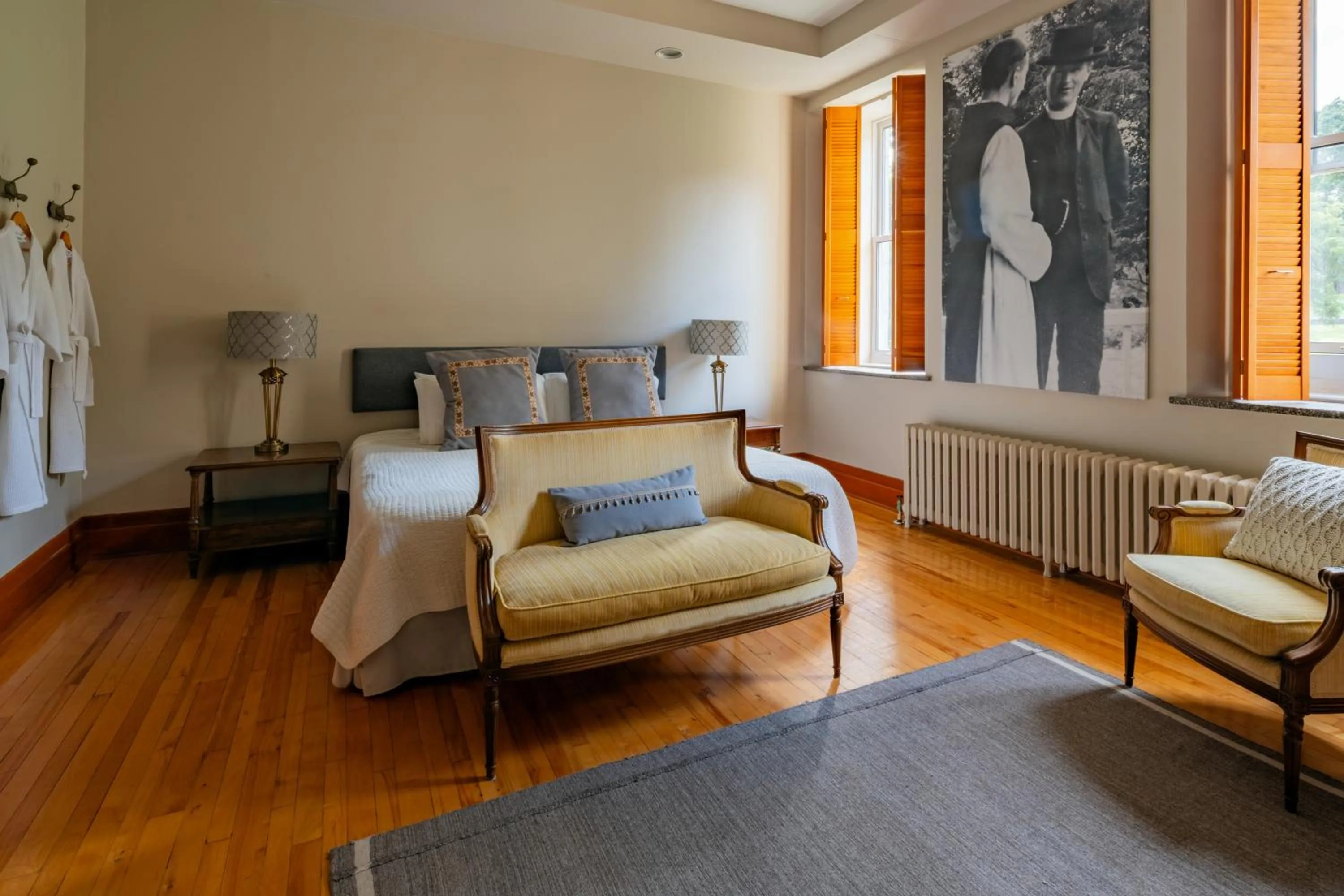 Living room in Auberge de l'Abbaye d'Oka