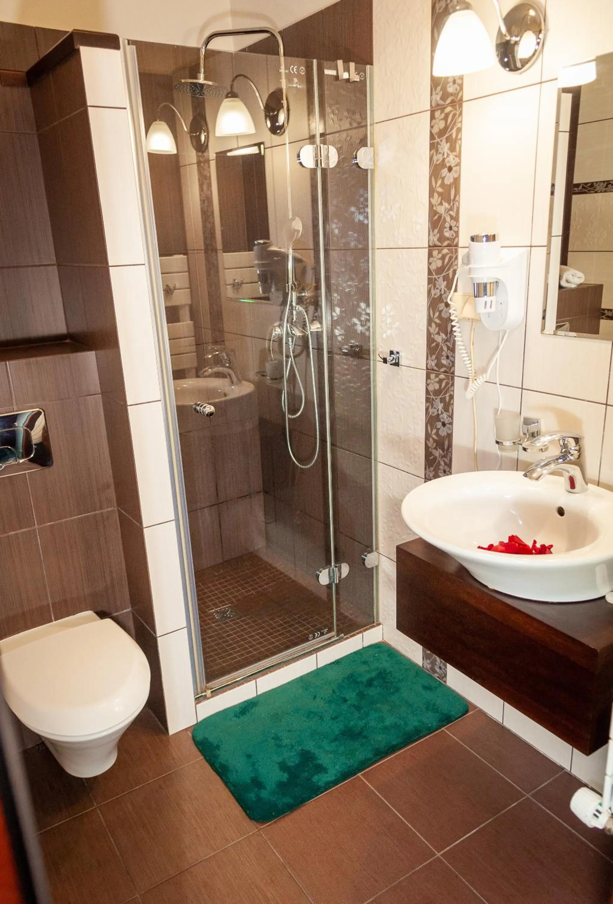 Shower in Apartamenty Siedem Komnat Siedmiu Mistrzów