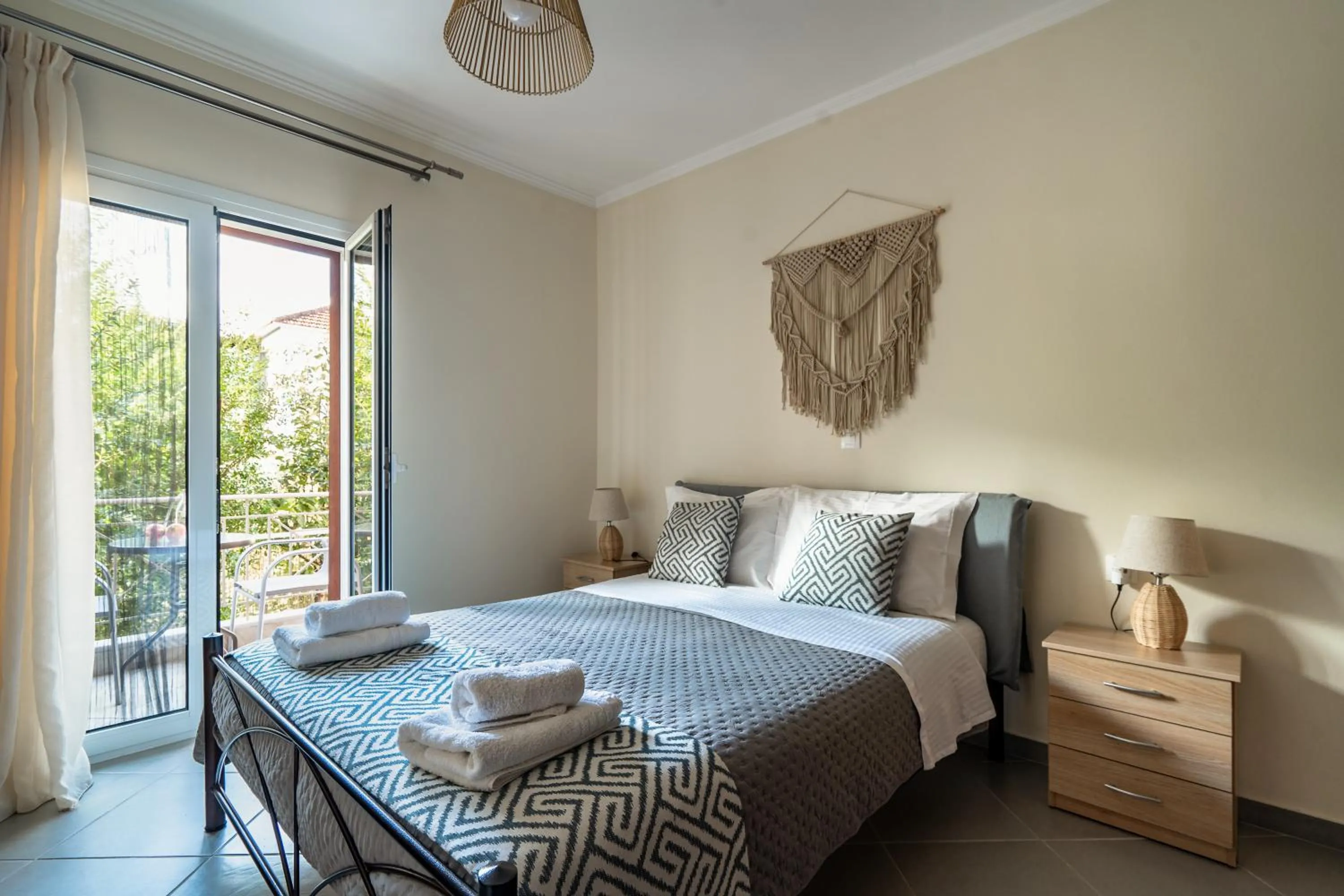 Bed in Emily Apartments