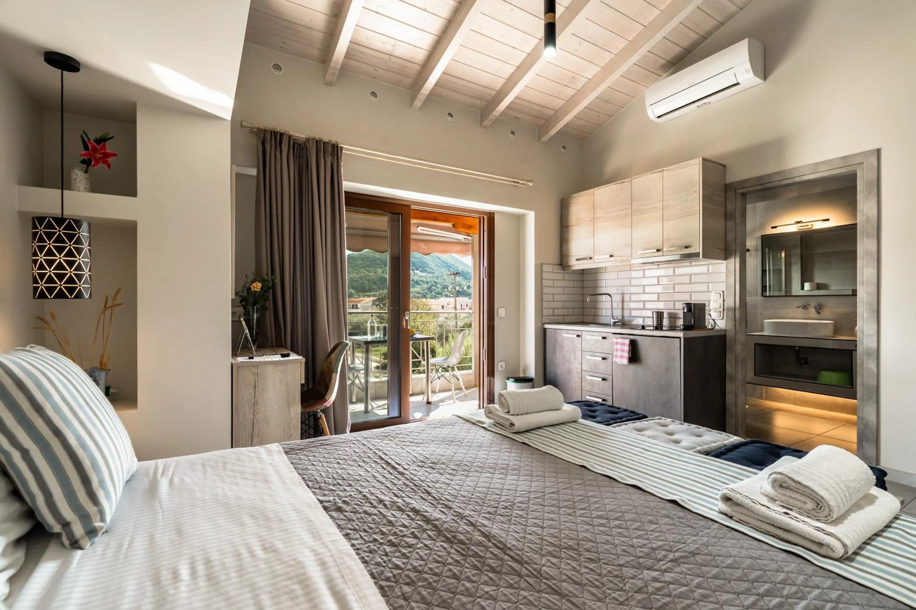 Bed in Emily Apartments