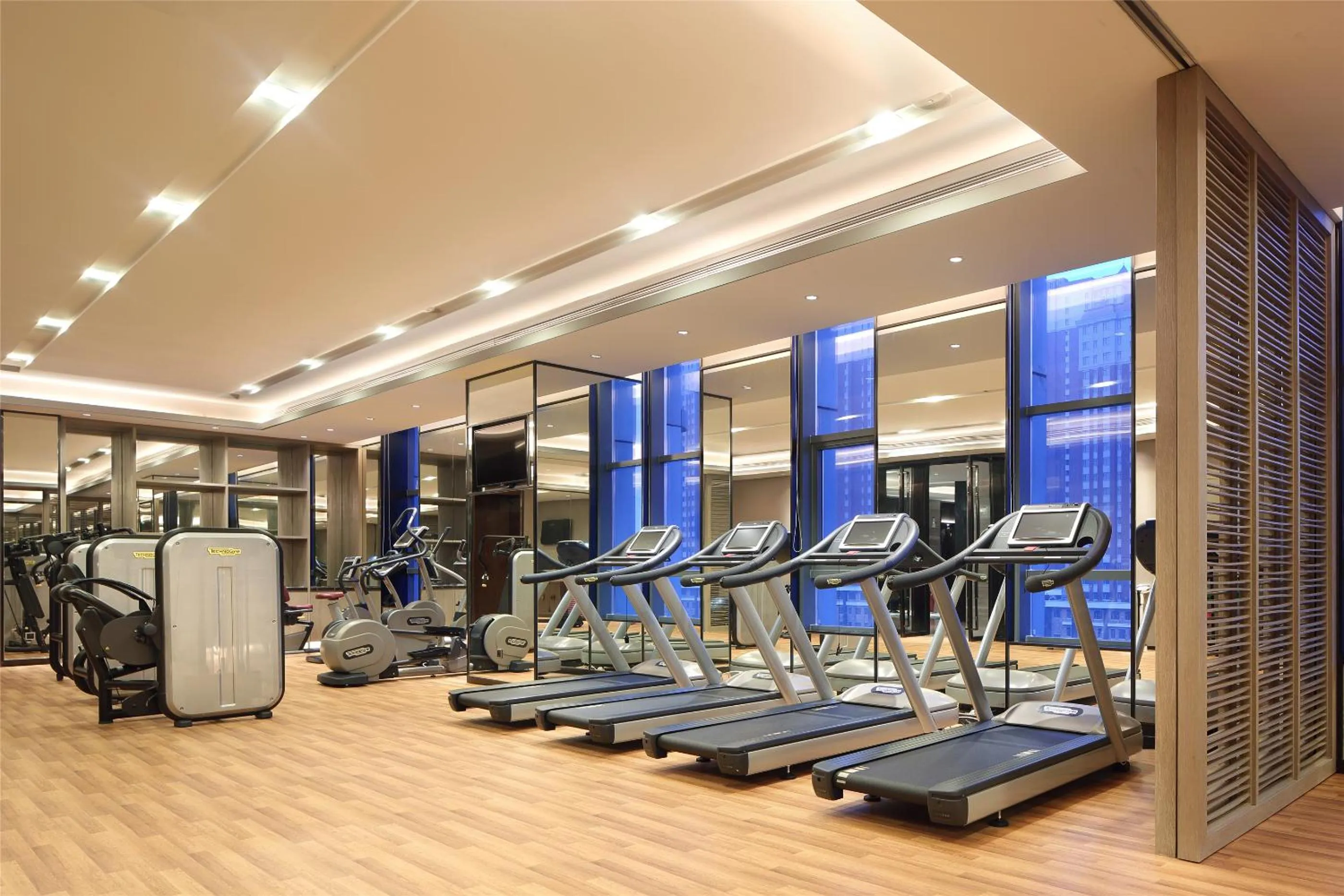 Fitness centre/facilities in Wanda Realm Siping