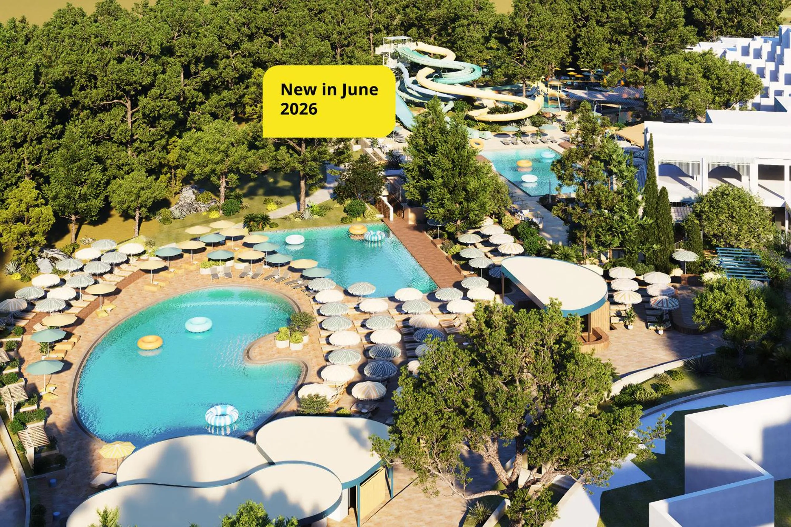 Swimming pool in Valamar Diamant Hotel