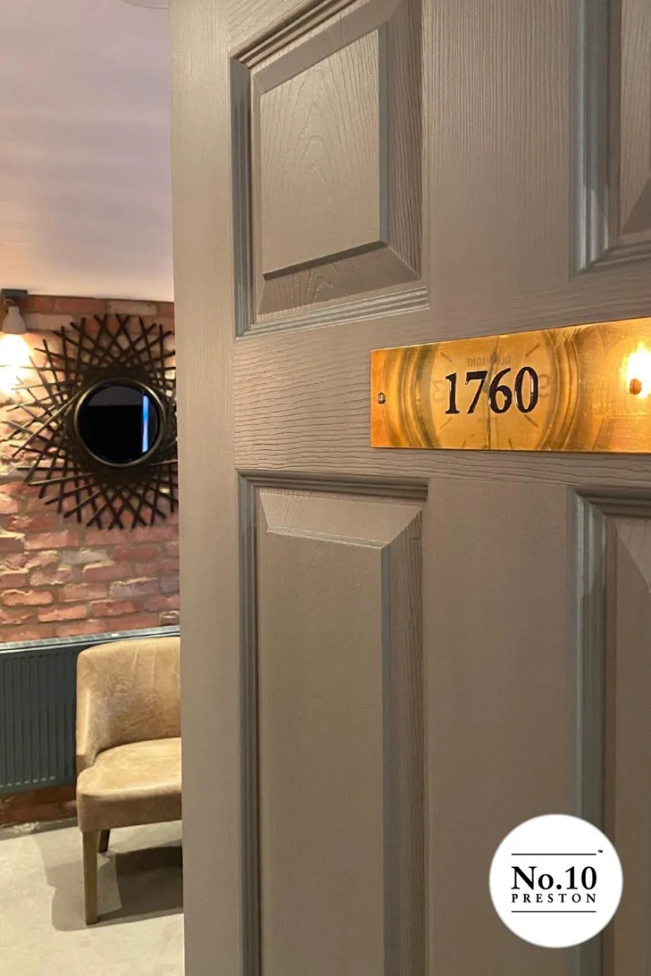 Decorative detail in No.10 Preston