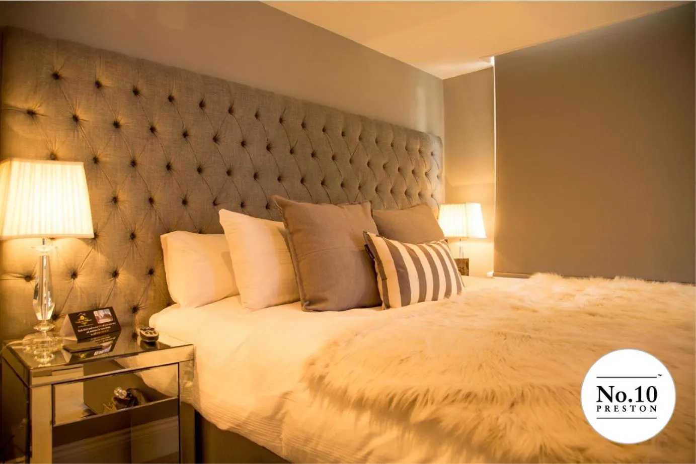 Bedroom, Bed in No.10 Preston