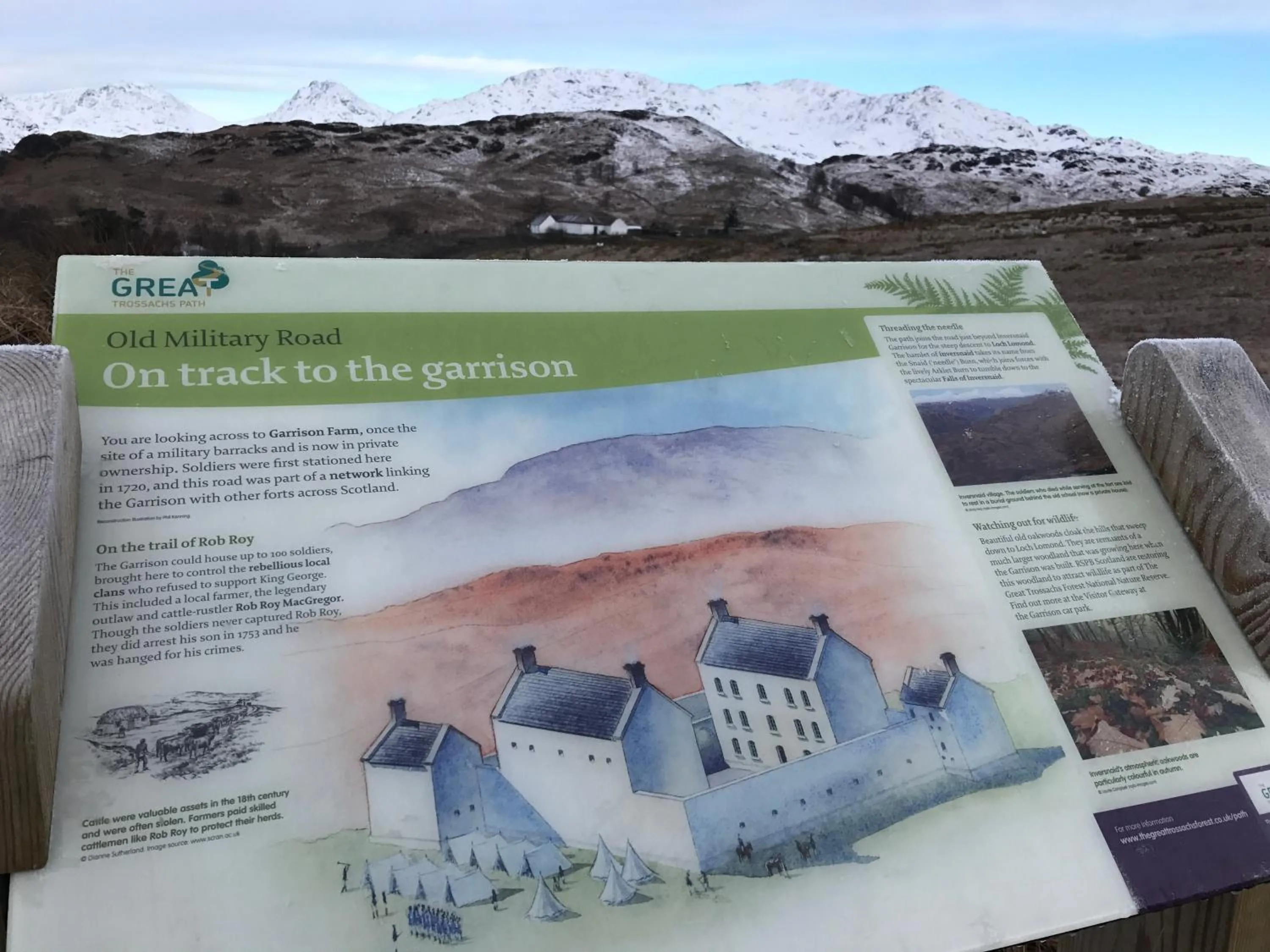 Logo/Certificate/Sign in Garrison Farm with Hot Tub