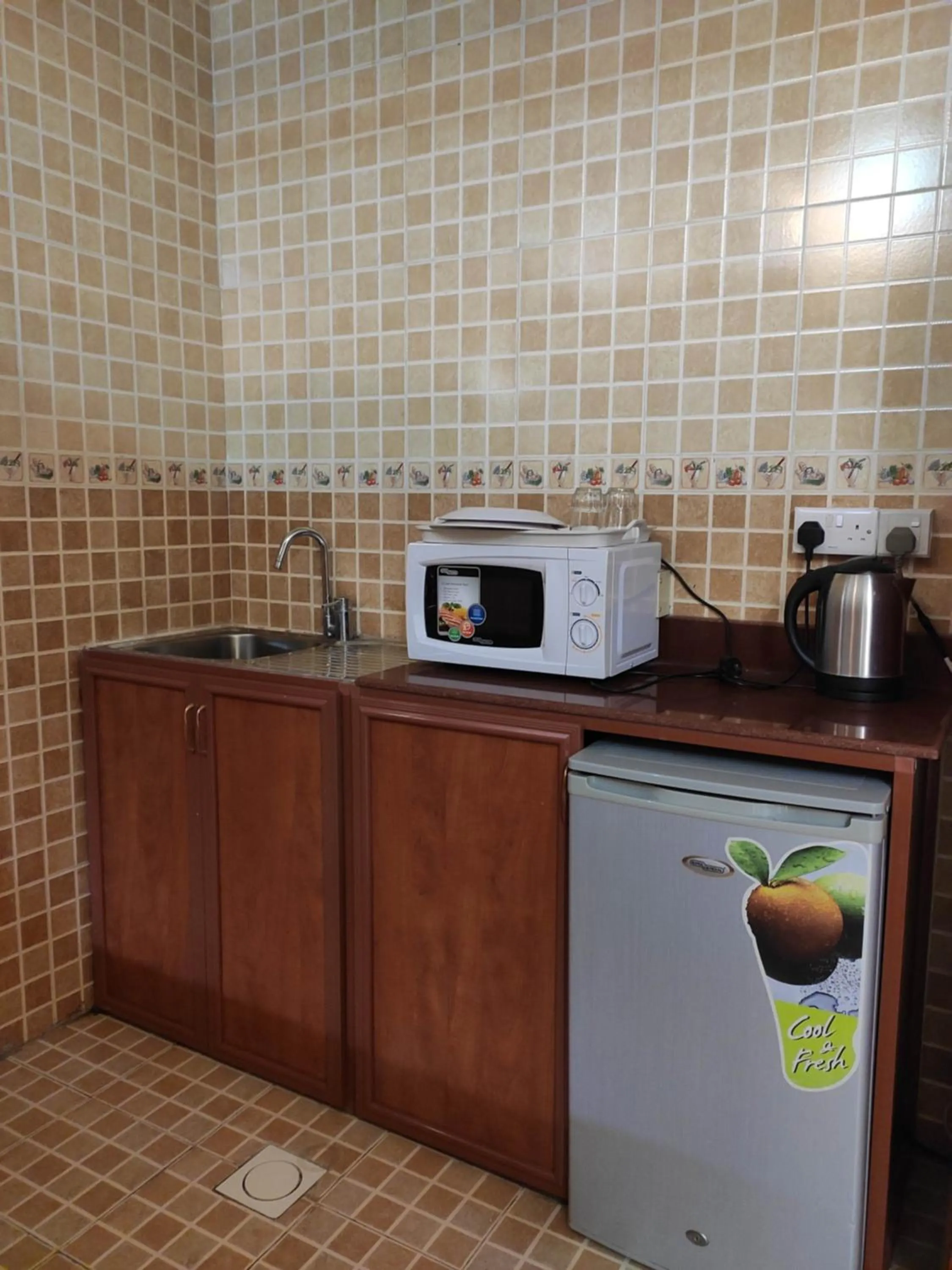 kitchen in Al Nakheel Hotel Apartments