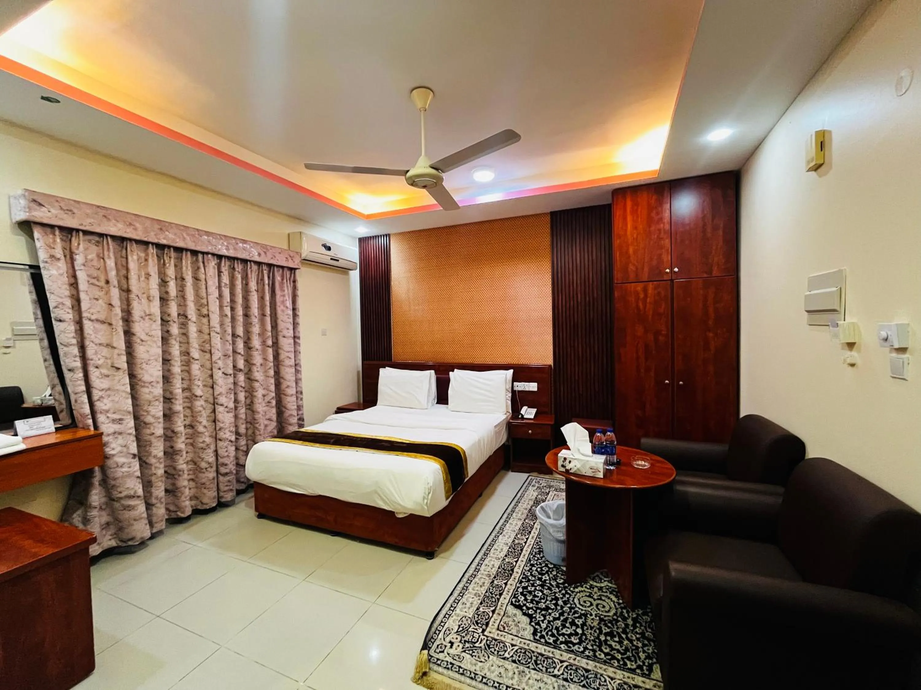 Bed in Al Nakheel Hotel Apartments