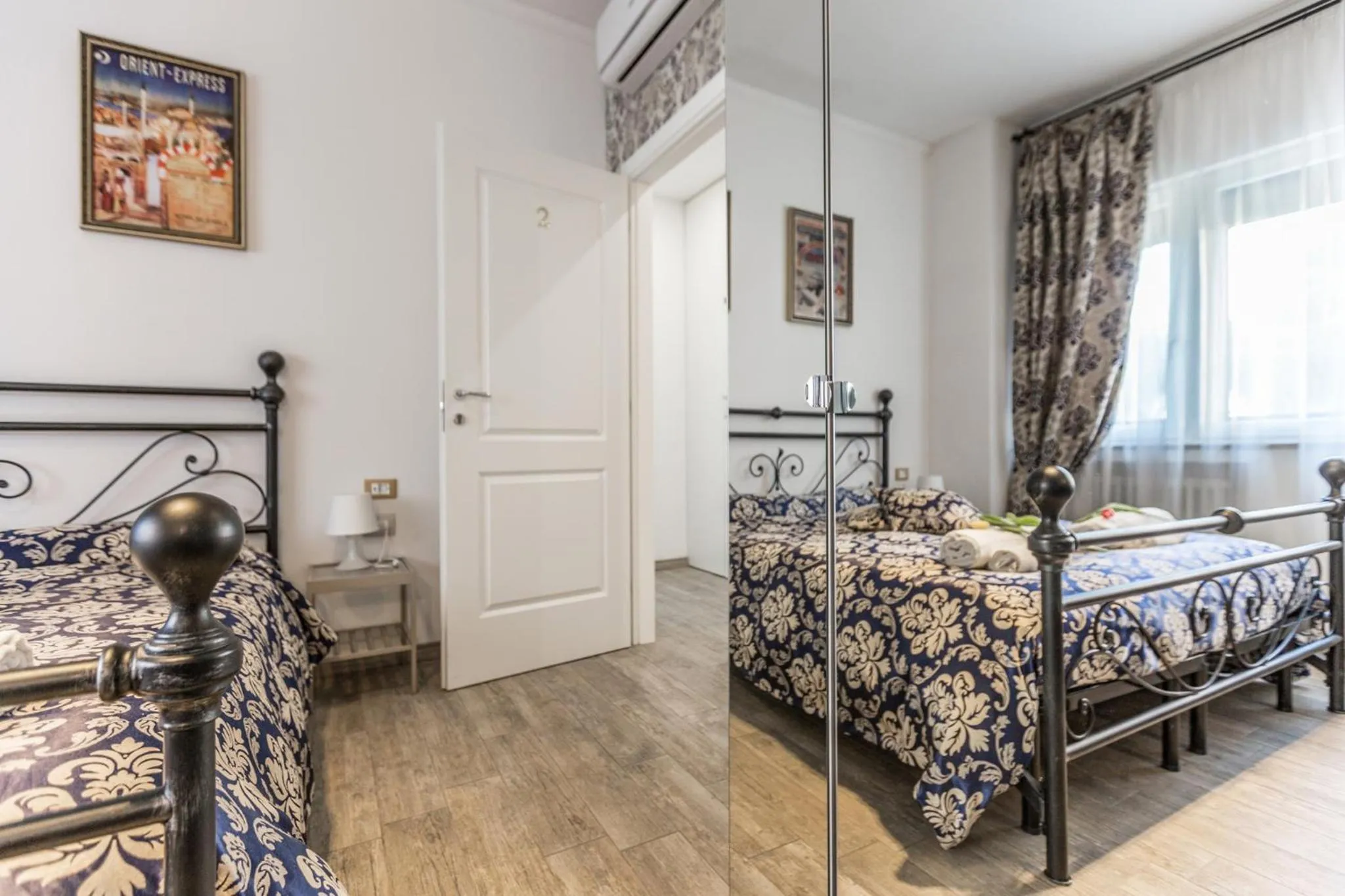 Bed in Central City Rooms