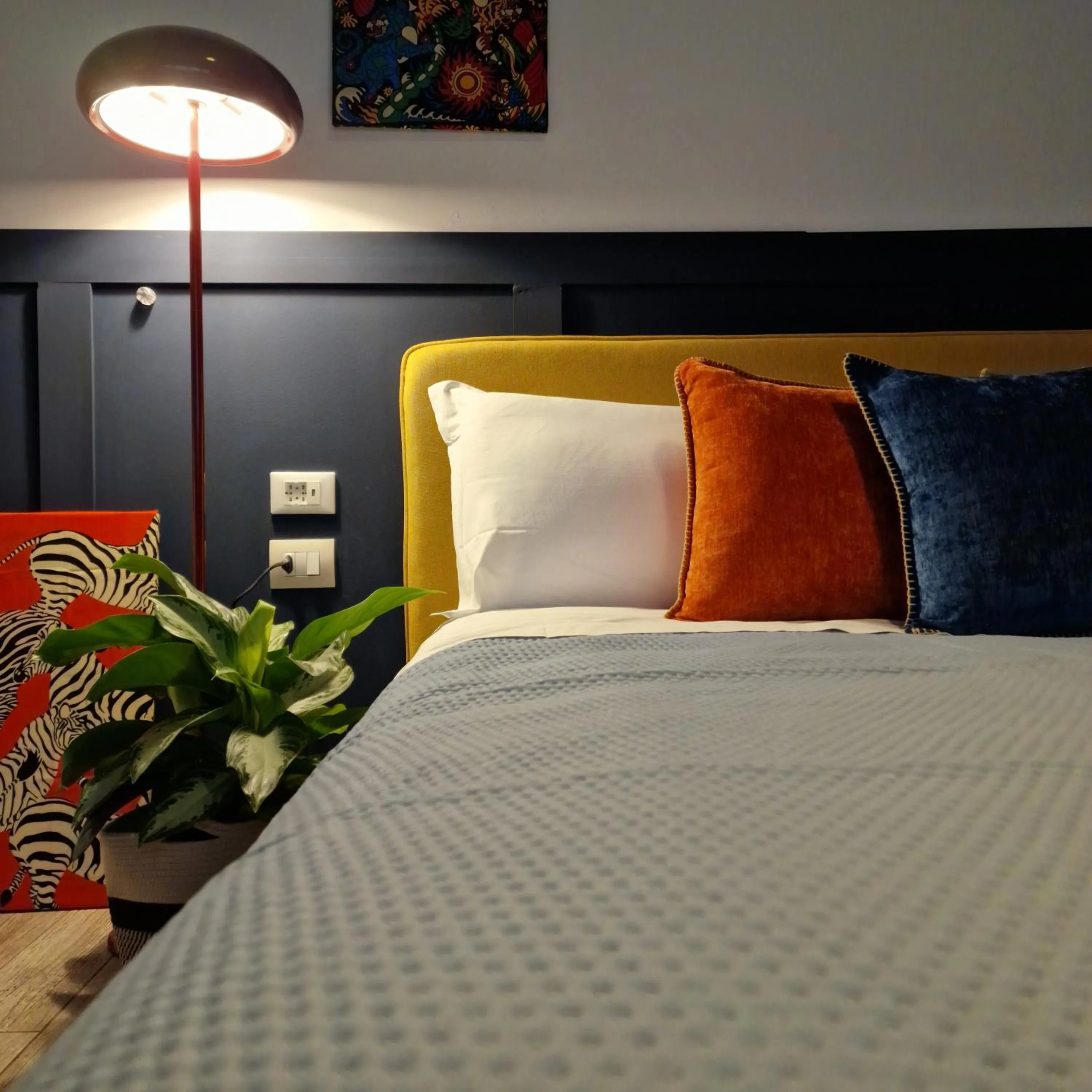 Bed in Central City Rooms