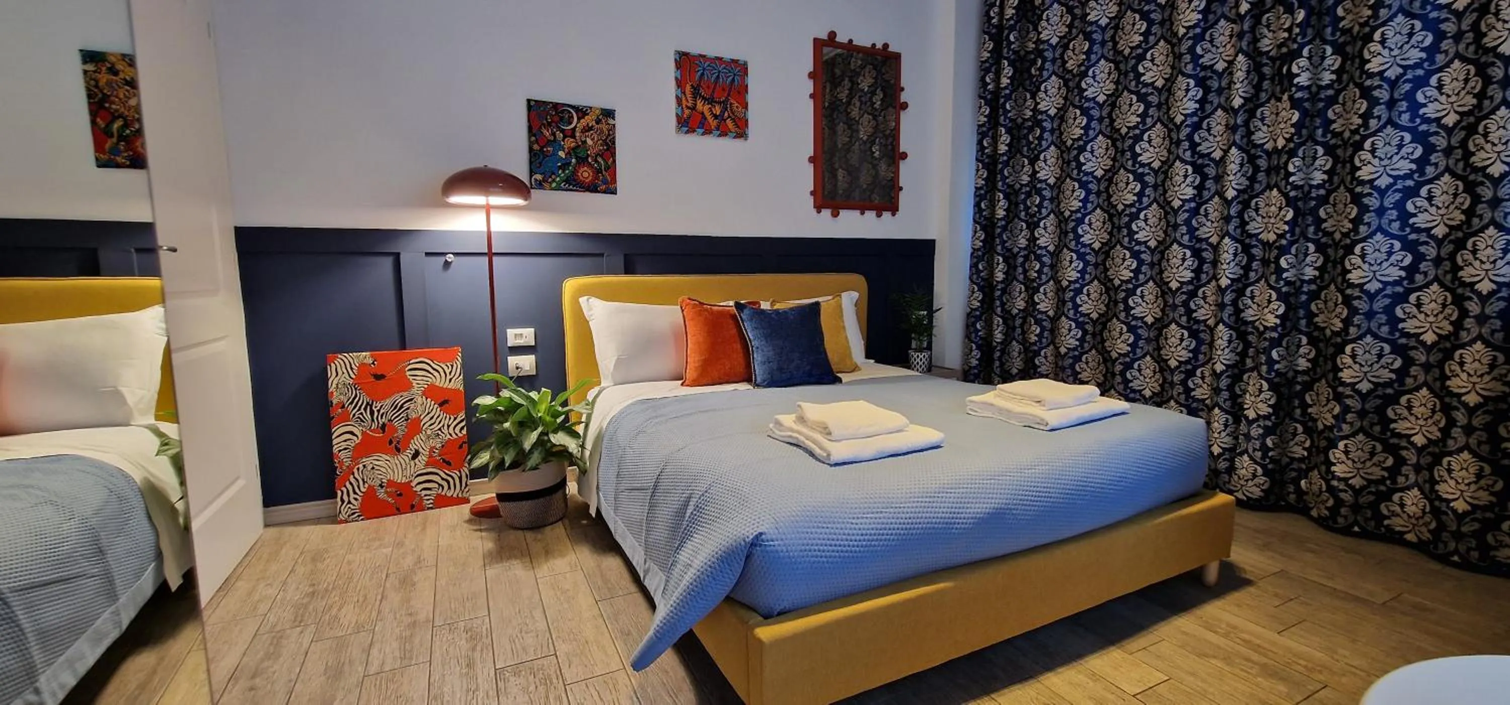 Bed in Central City Rooms