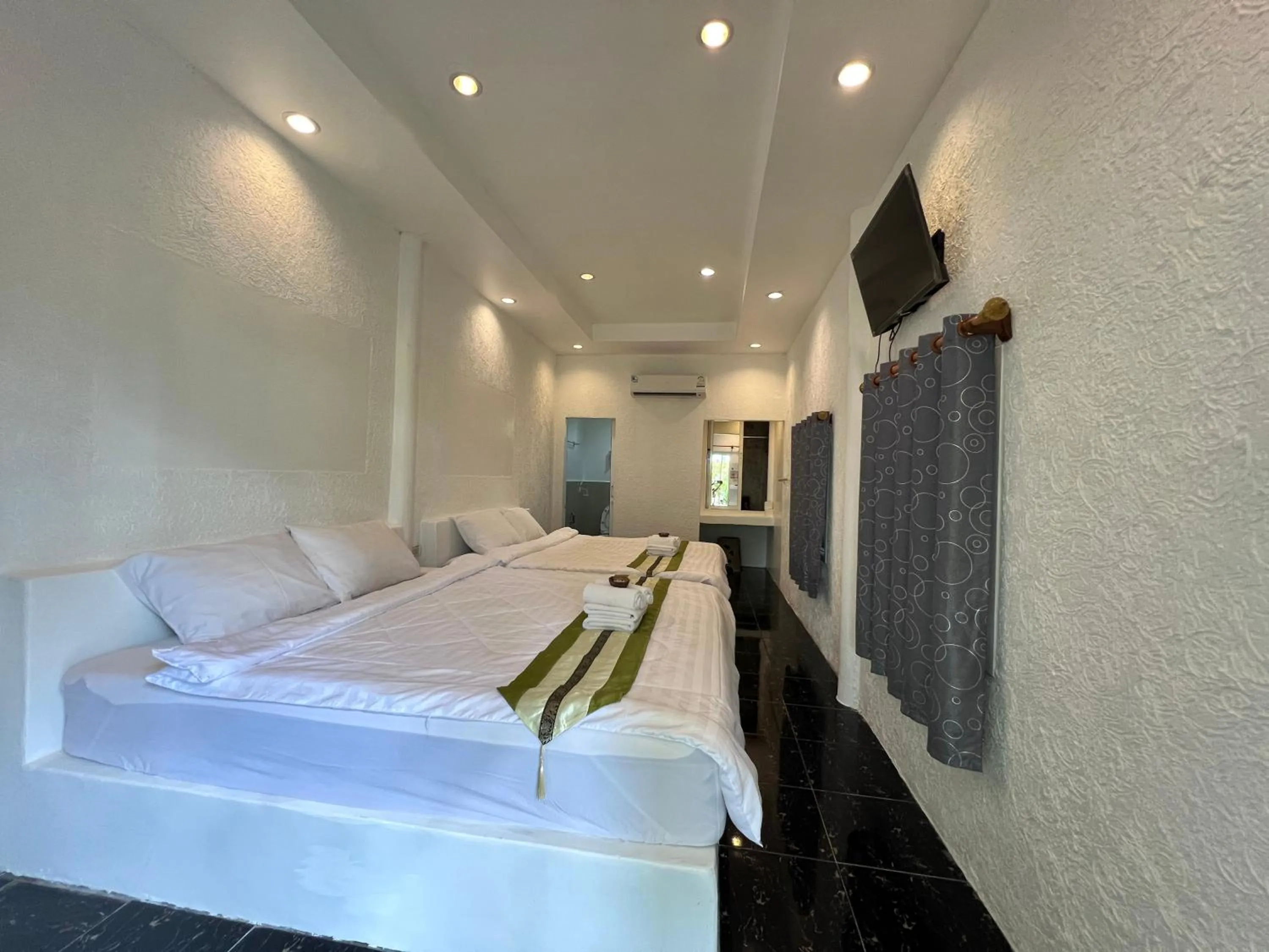 Bed in The Green Resort