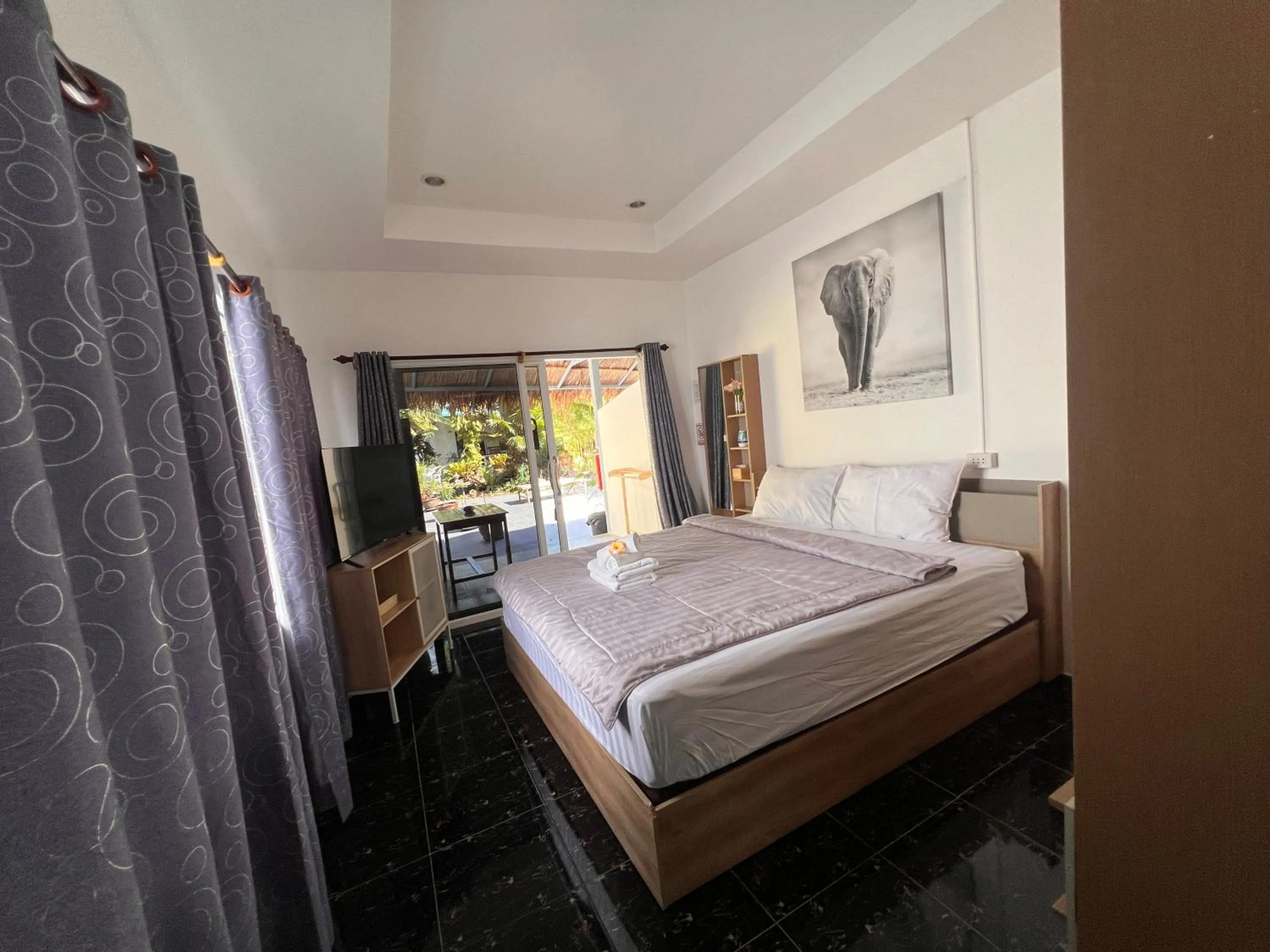 Bed in The Green Resort