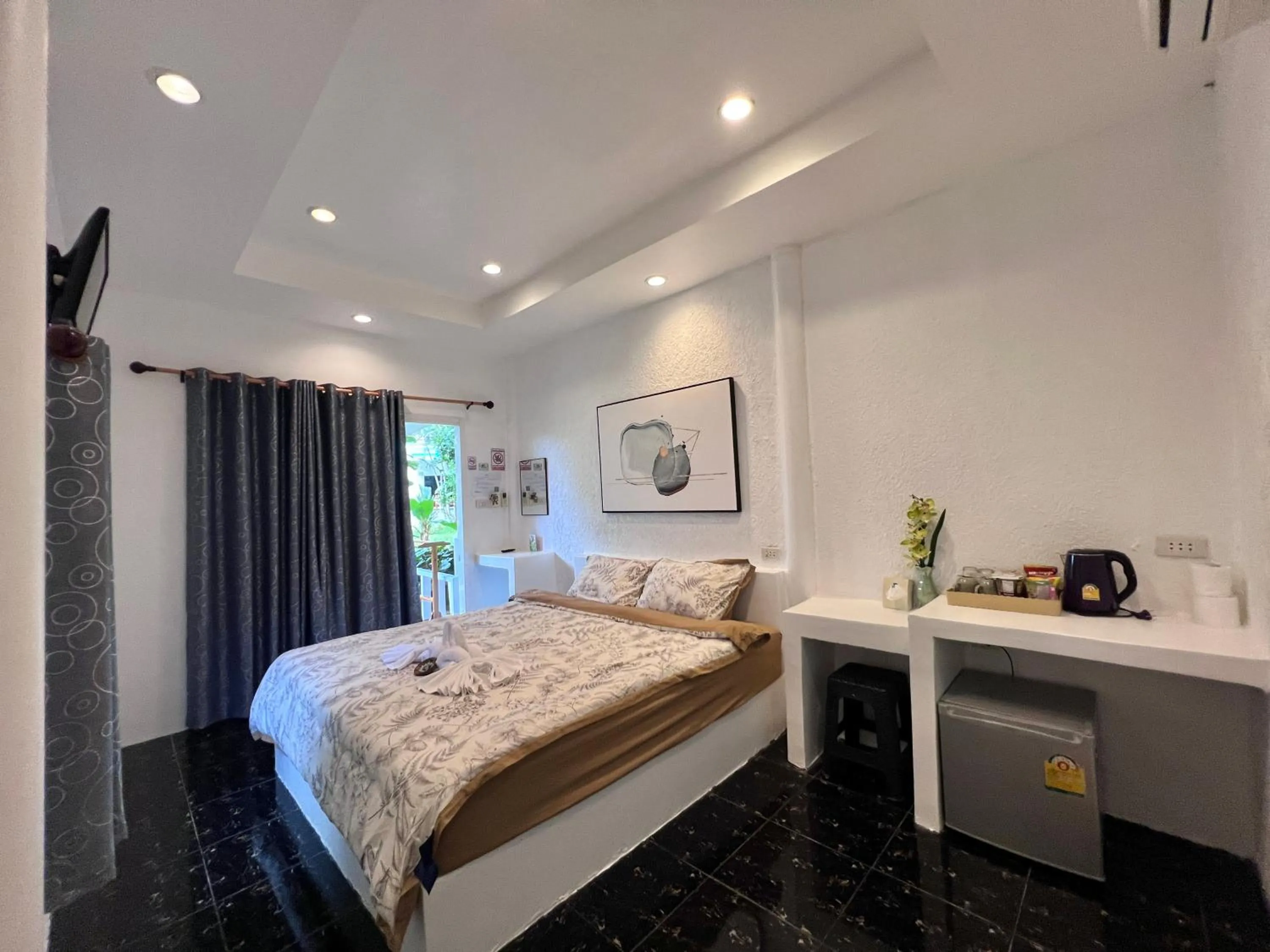 Bed in The Green Resort