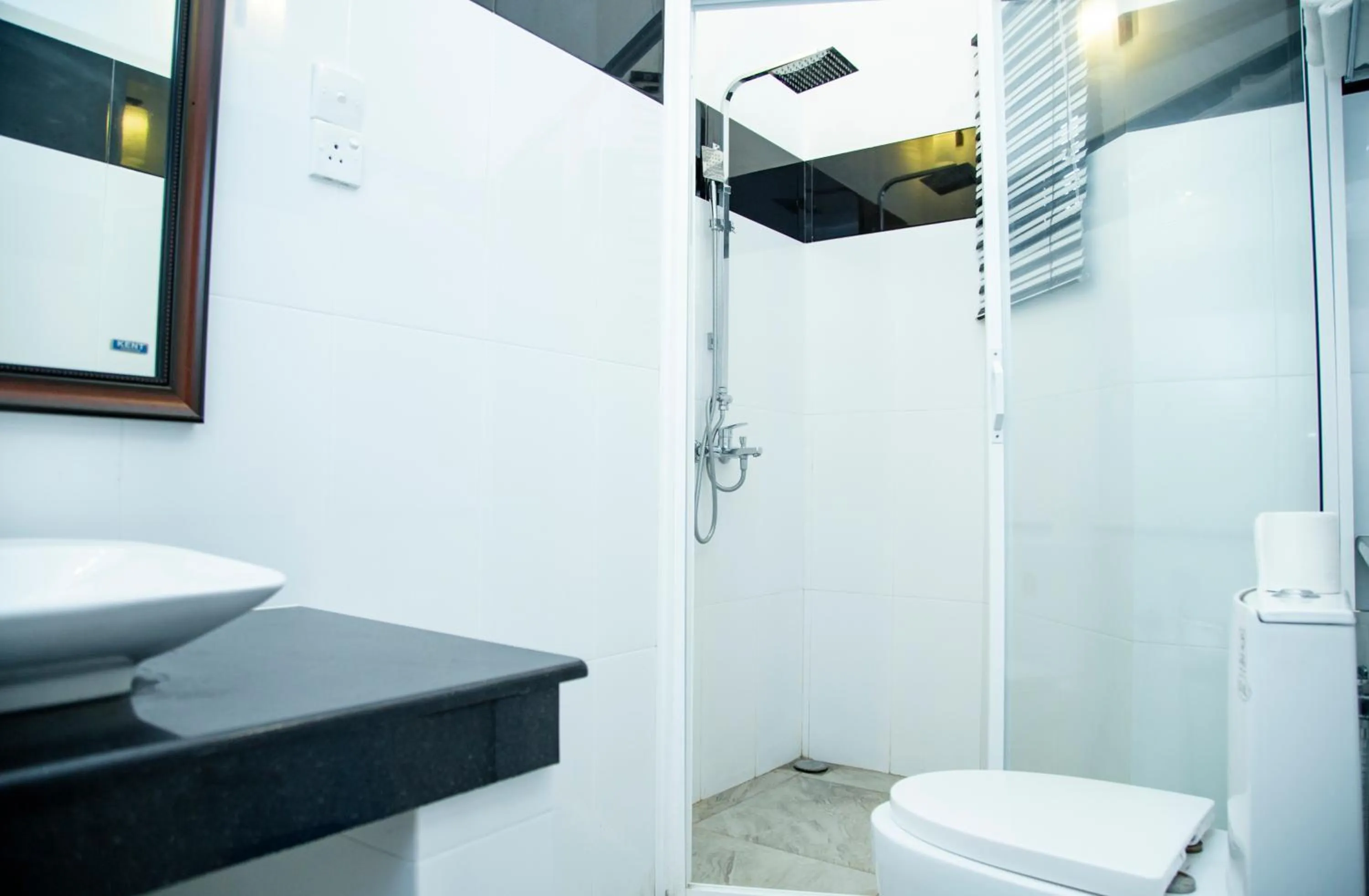 Bathroom in Prince Beach Hotel Bentota