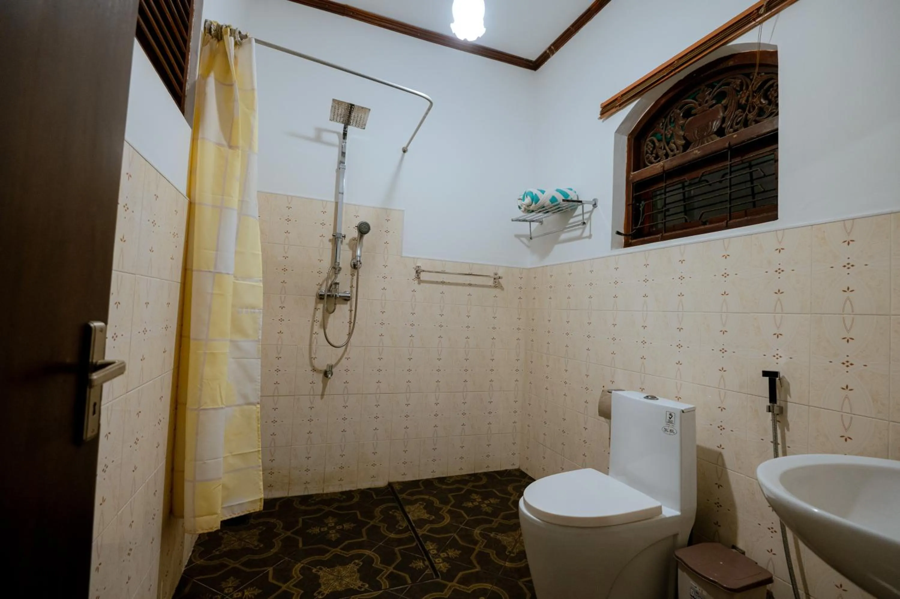 Bathroom in Prince Beach Hotel Bentota