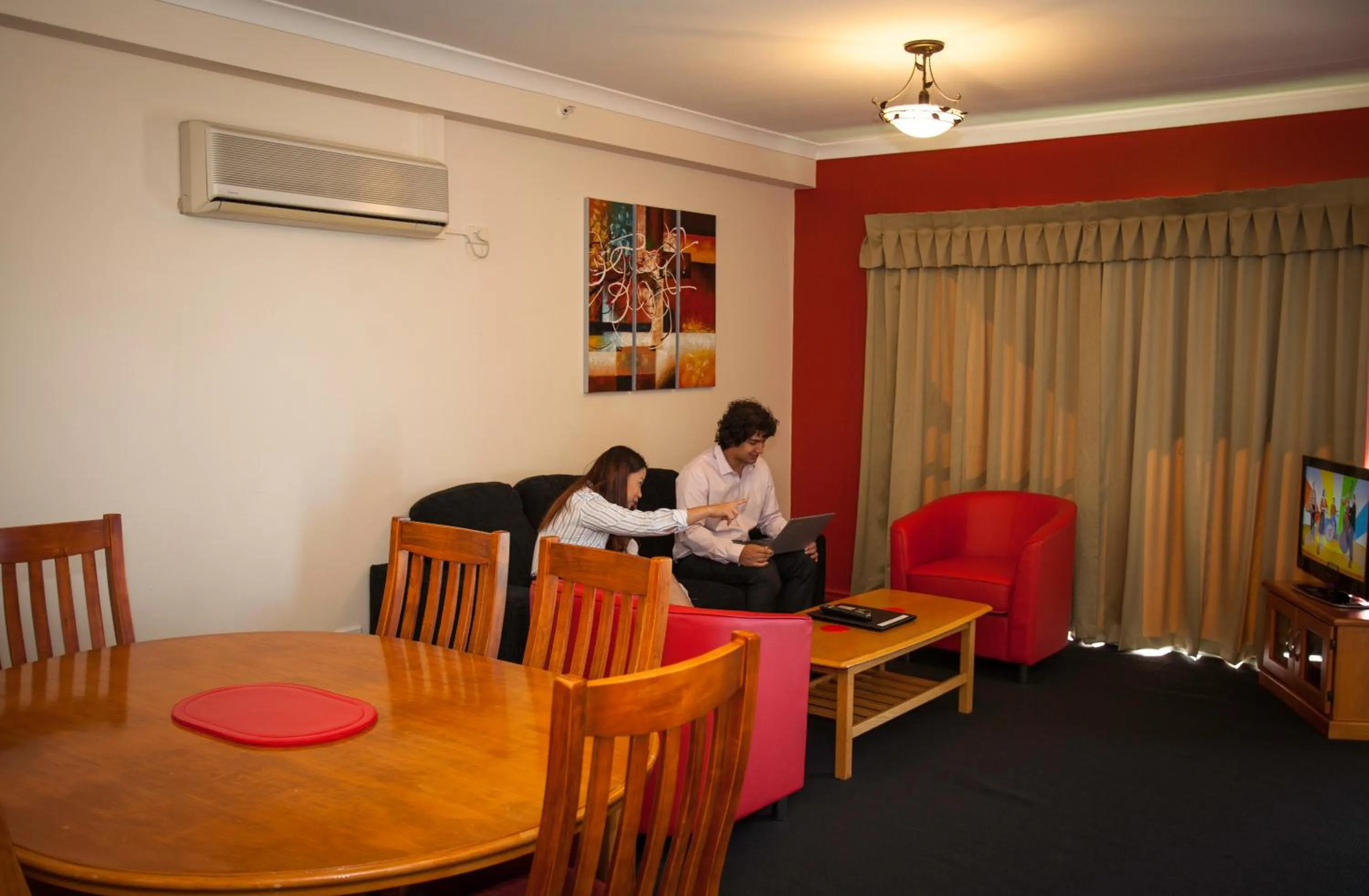 Living room, Dining Area in Starwest Apartments Alderney On Hay