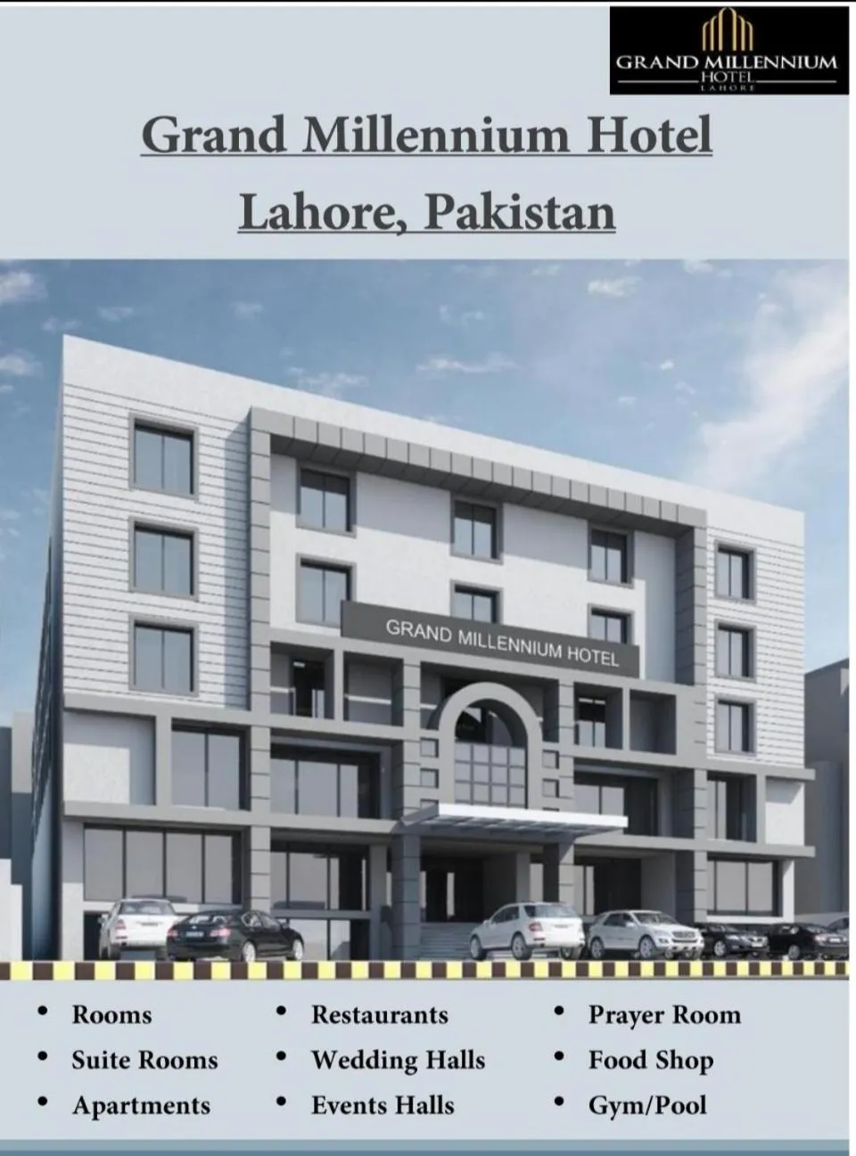 Property building in Grand Millennium Hotel