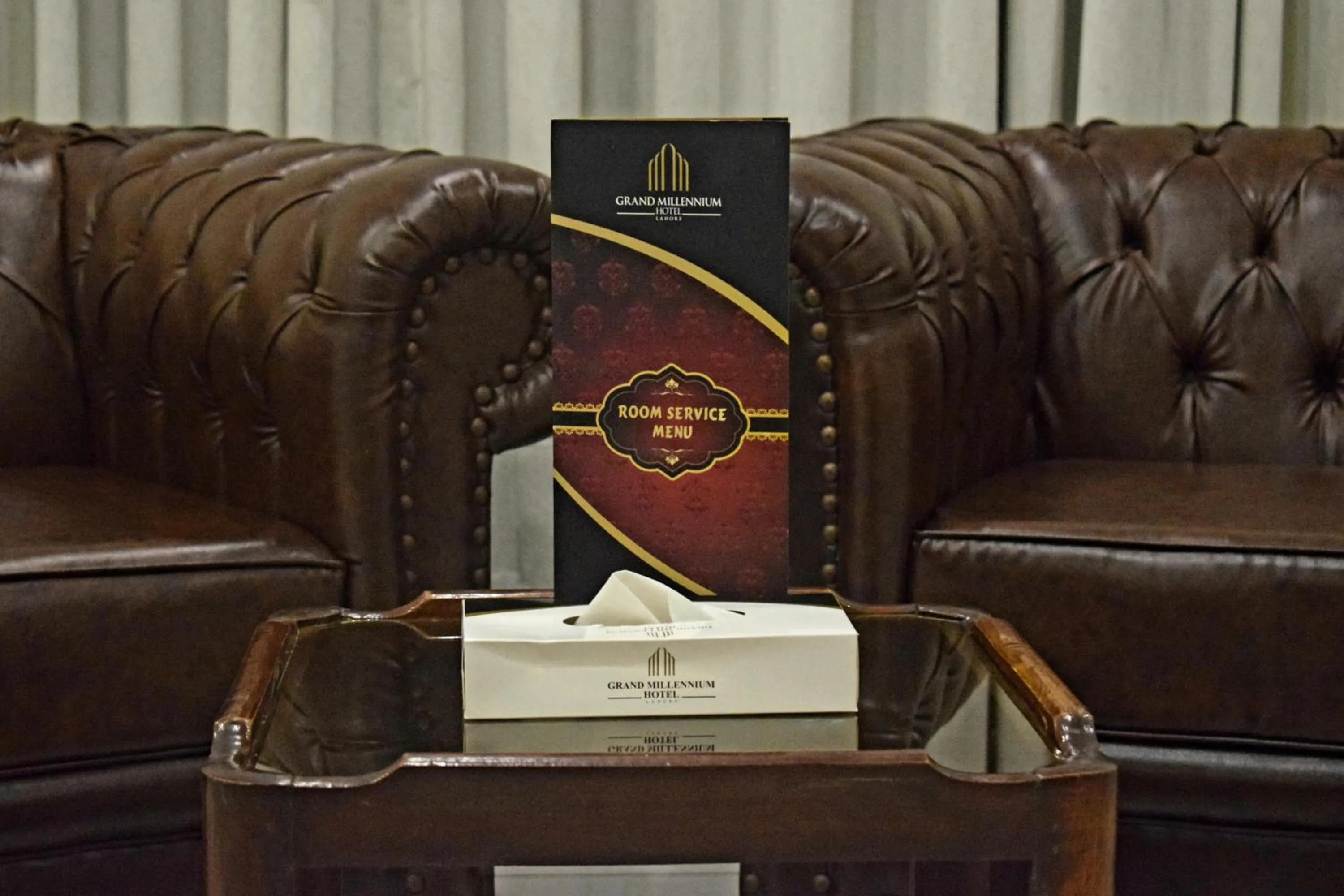 Seating area in Grand Millennium Hotel