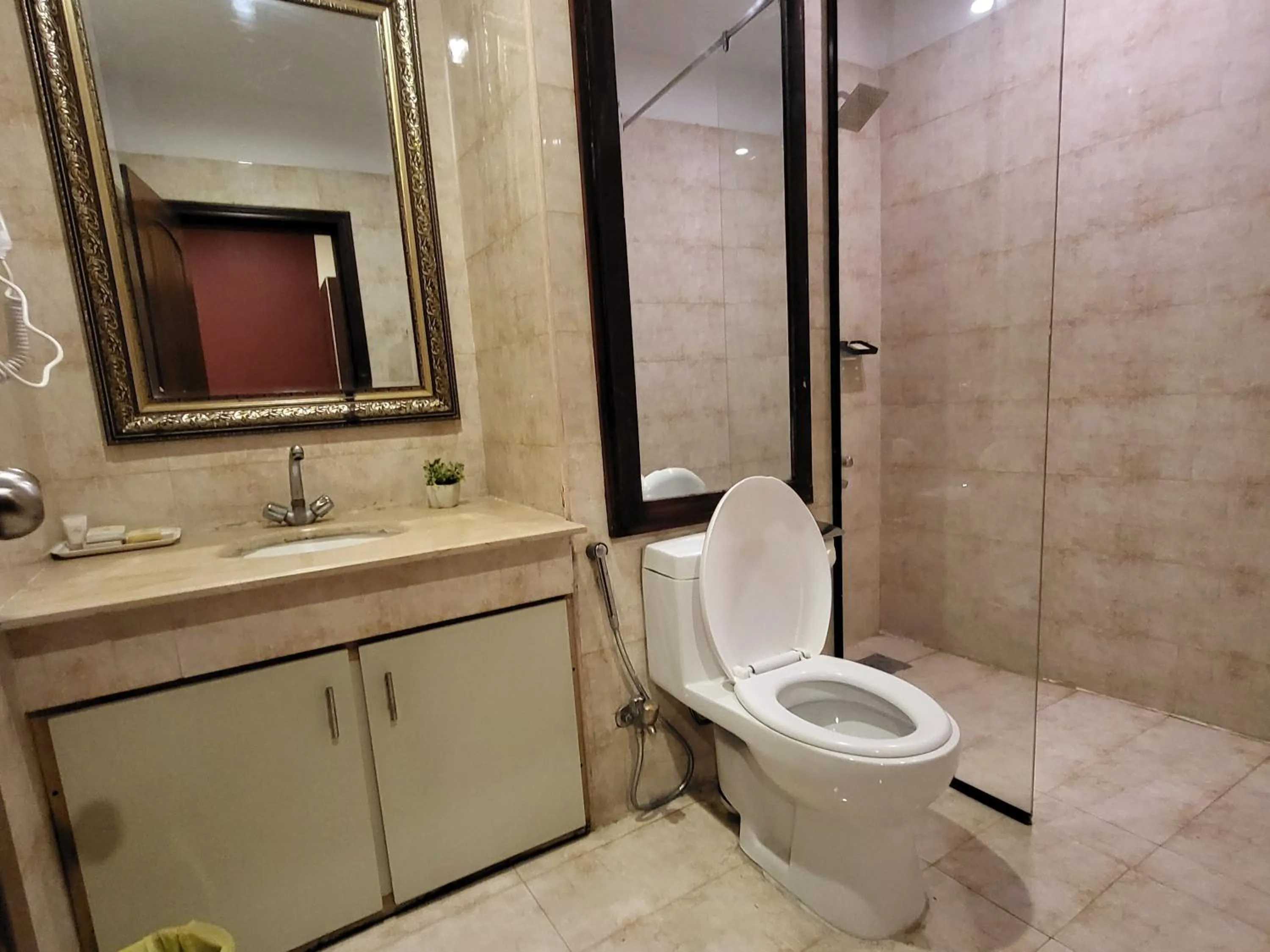 Shower in Grand Millennium Hotel