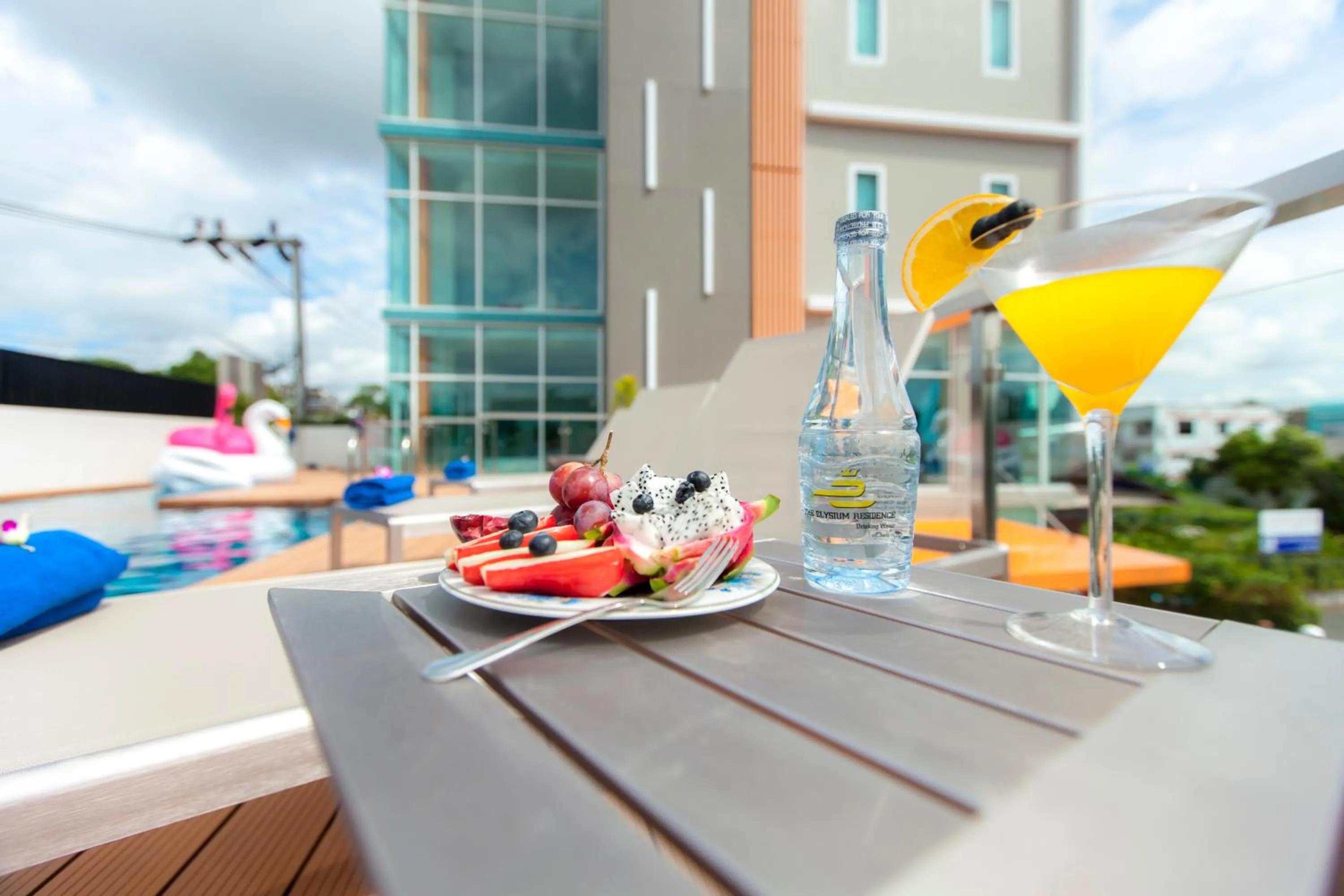 Patio in The Elysium Residence - SHA Extra Plus