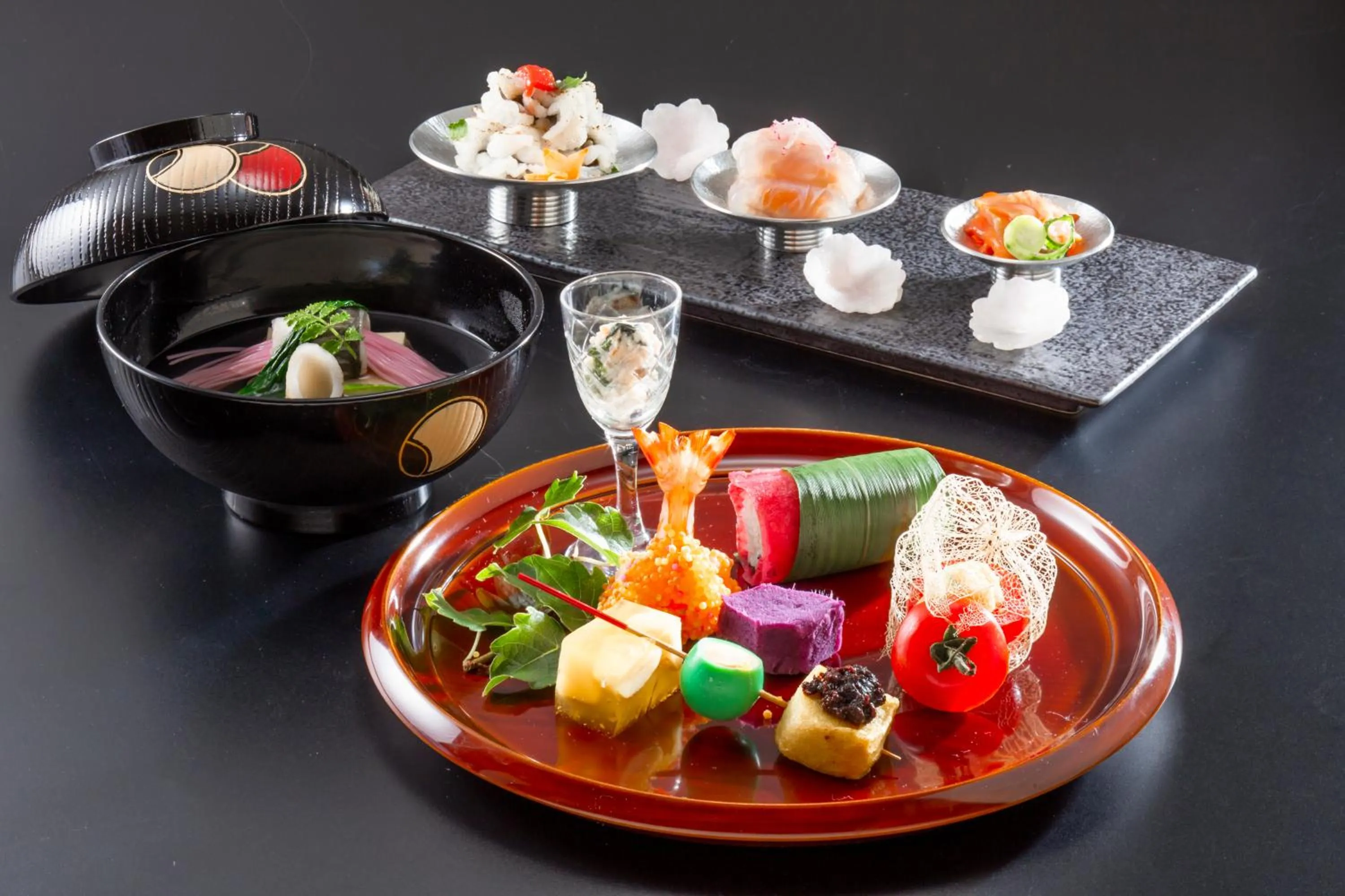 Food and drinks in Muromachi Yutone Kyokoyado