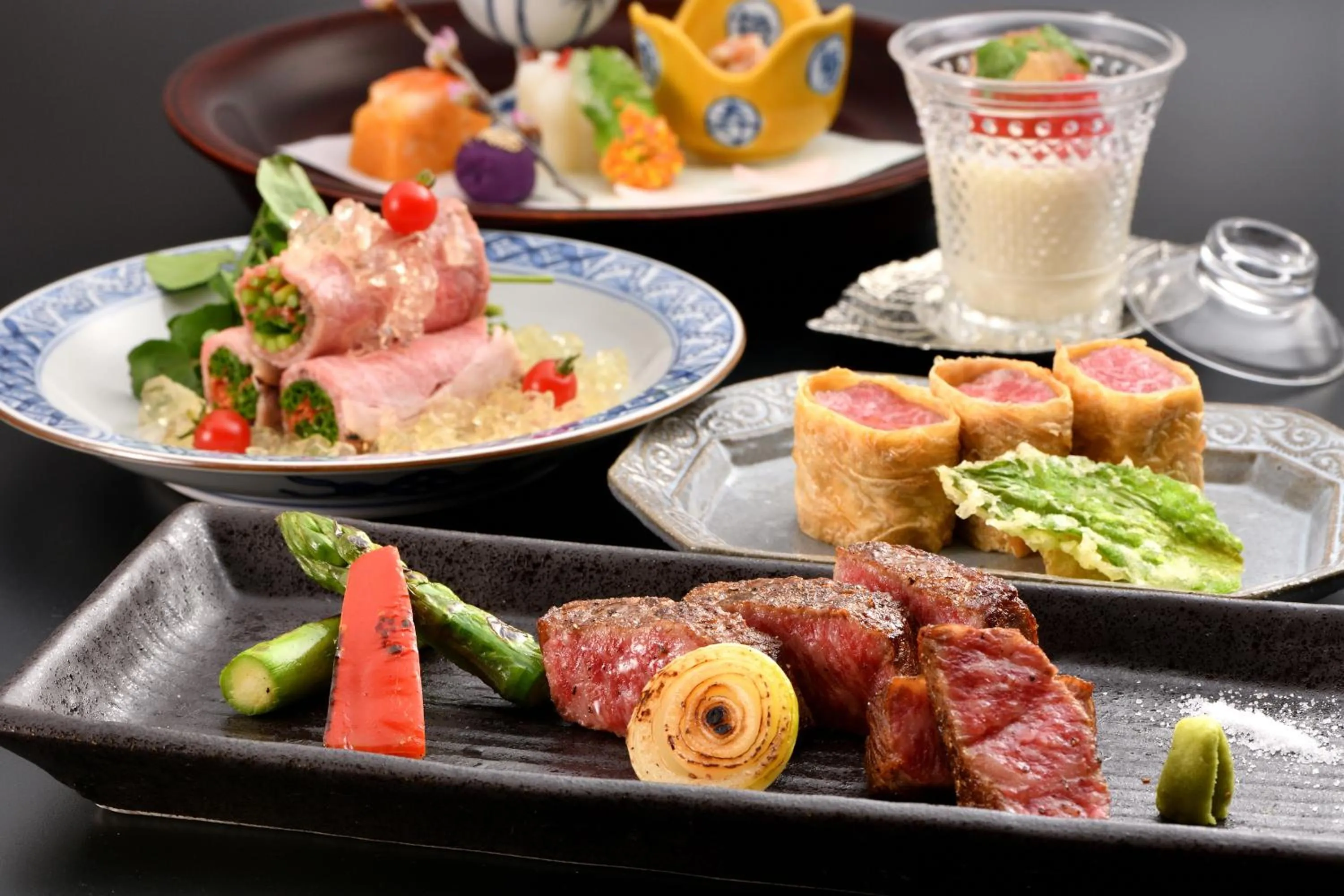 Dinner in Muromachi Yutone Kyokoyado