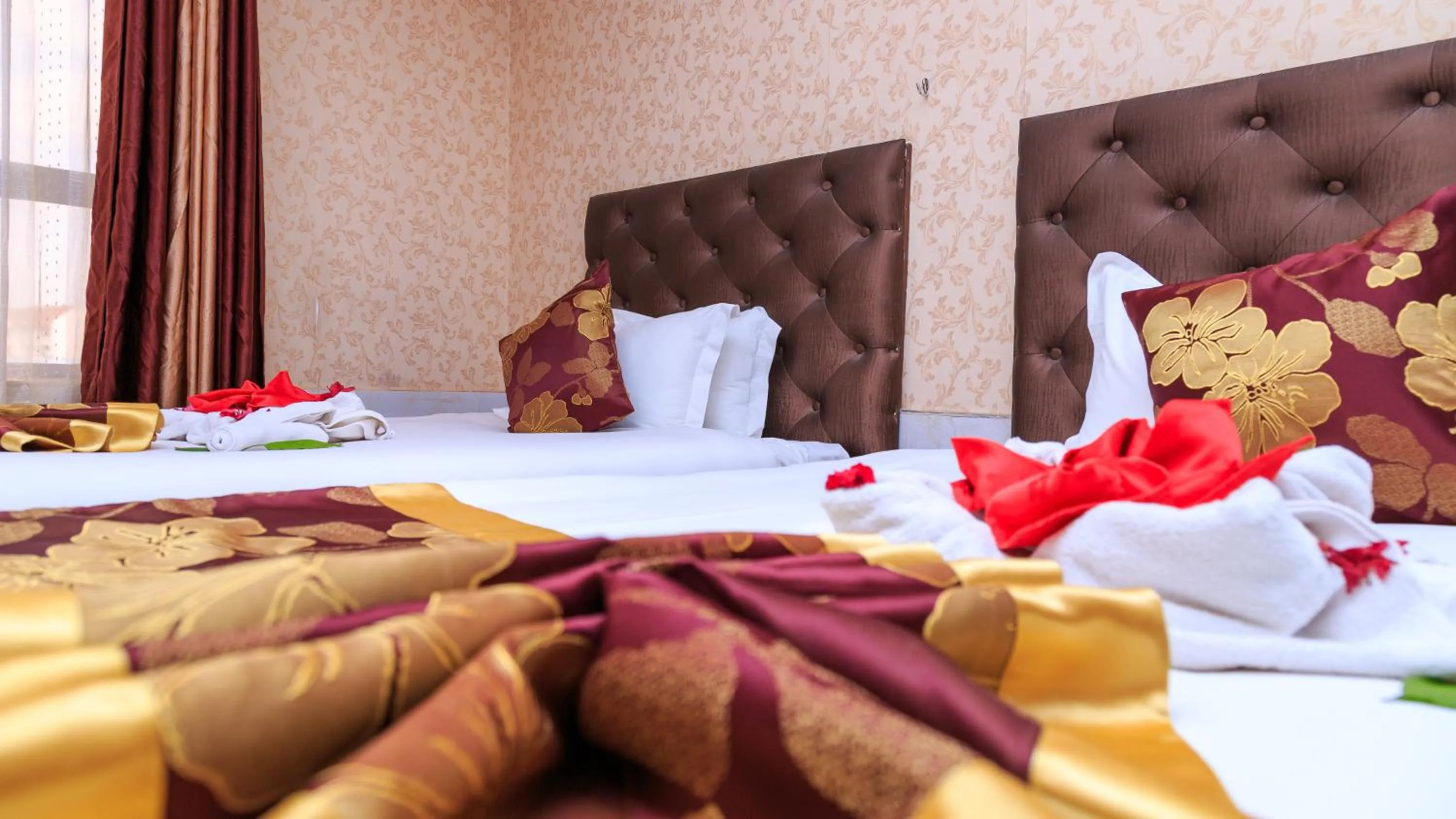 Bed in Easy Hotel Kenya