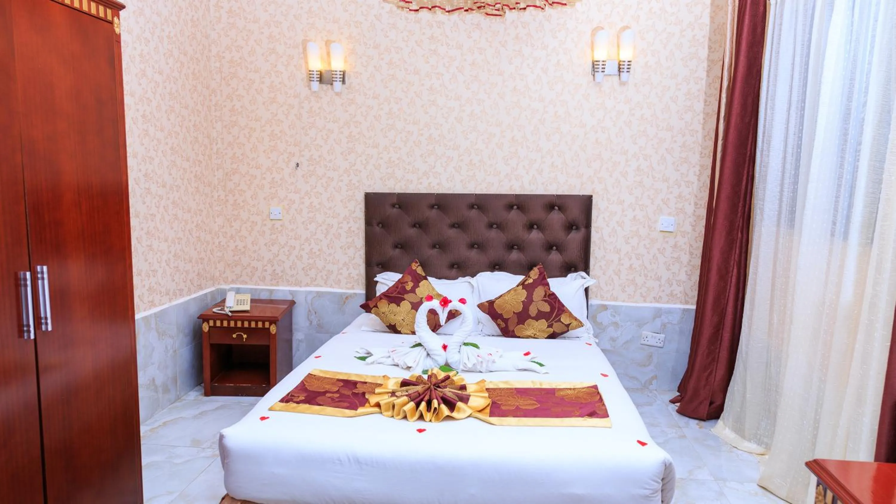 Bed in Easy Hotel Kenya