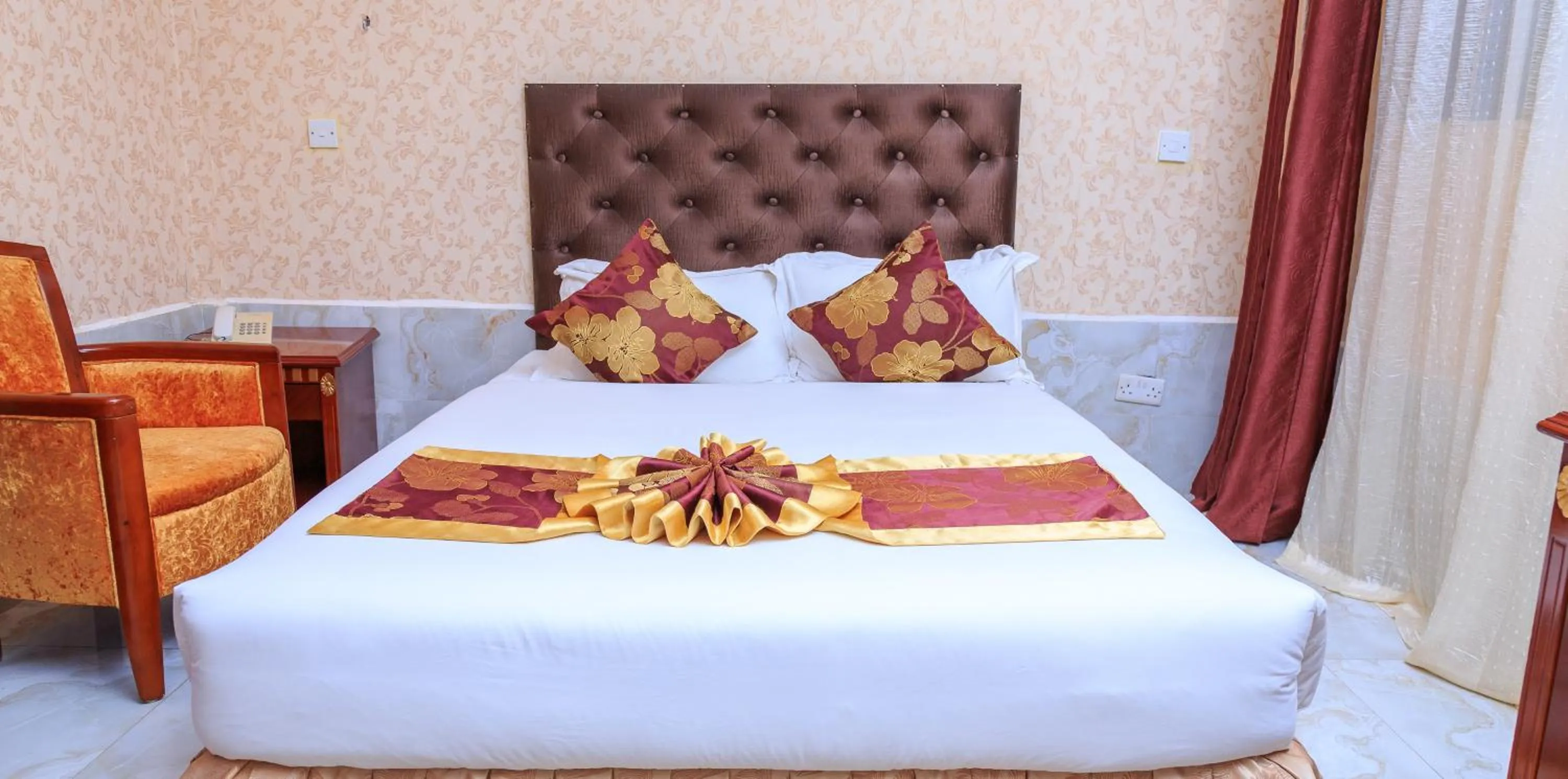 Bed in Easy Hotel Kenya
