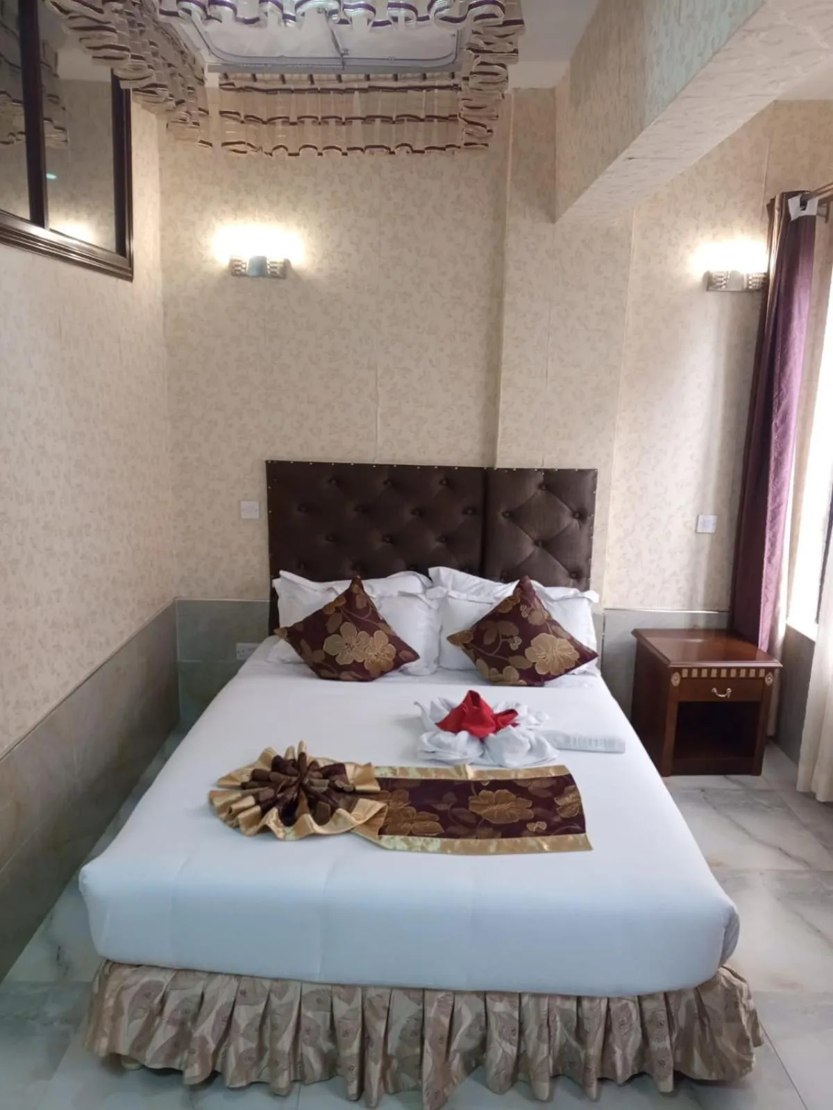 Bed in Easy Hotel Kenya