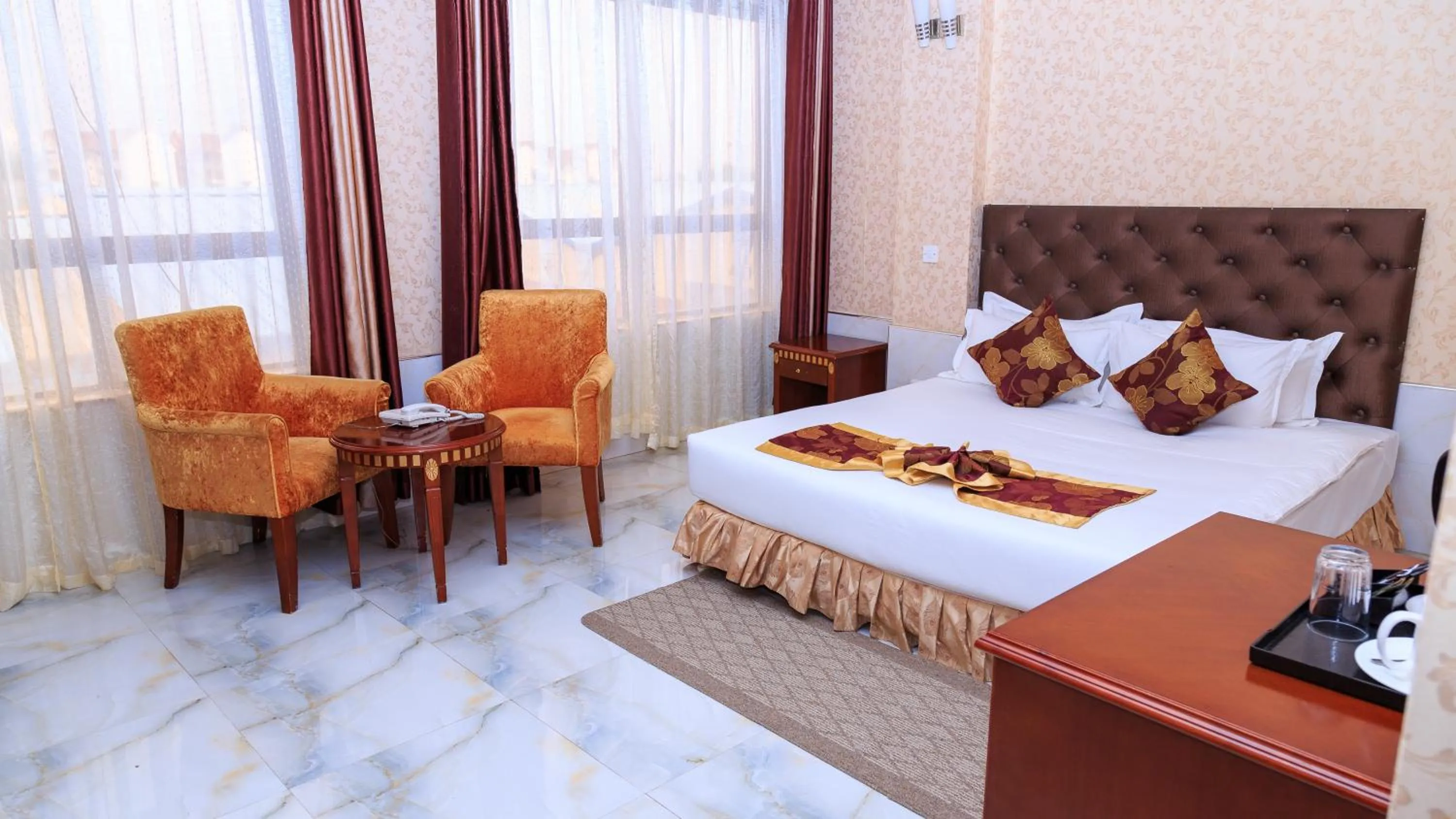 Bed in Easy Hotel Kenya