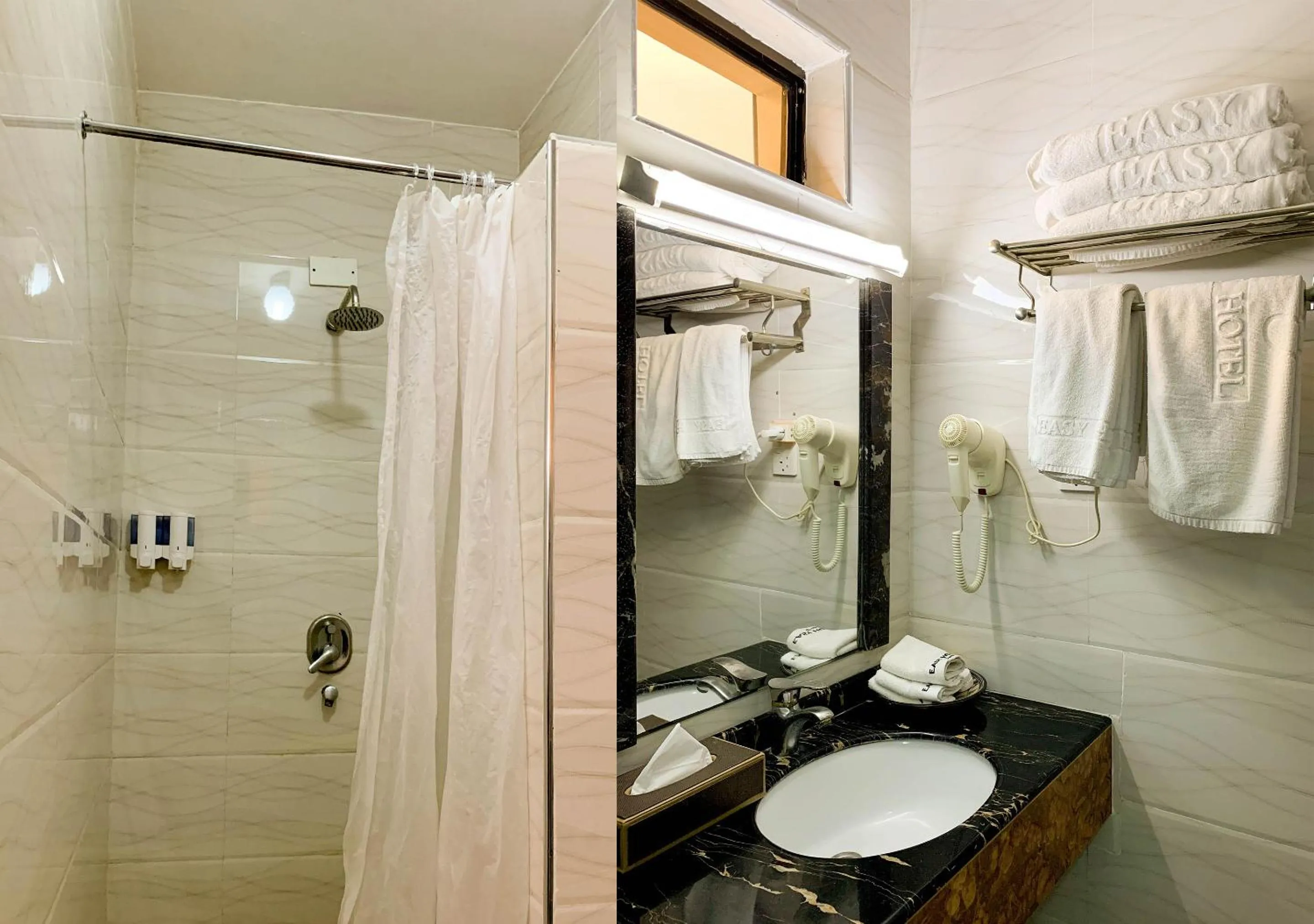 Shower in Easy Hotel Kenya